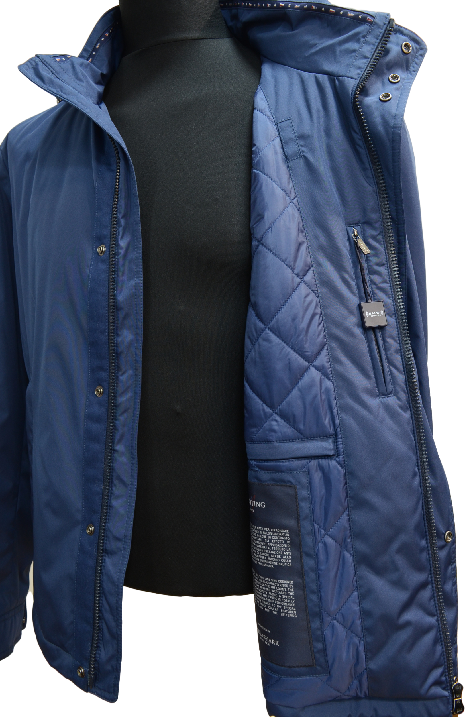 paul and shark padded jacket