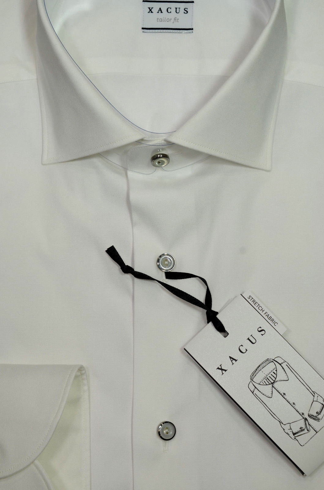 XACUS Camicia Uomo Modello Tailor 21706807 Vestibilita/' Intermedia Celeste