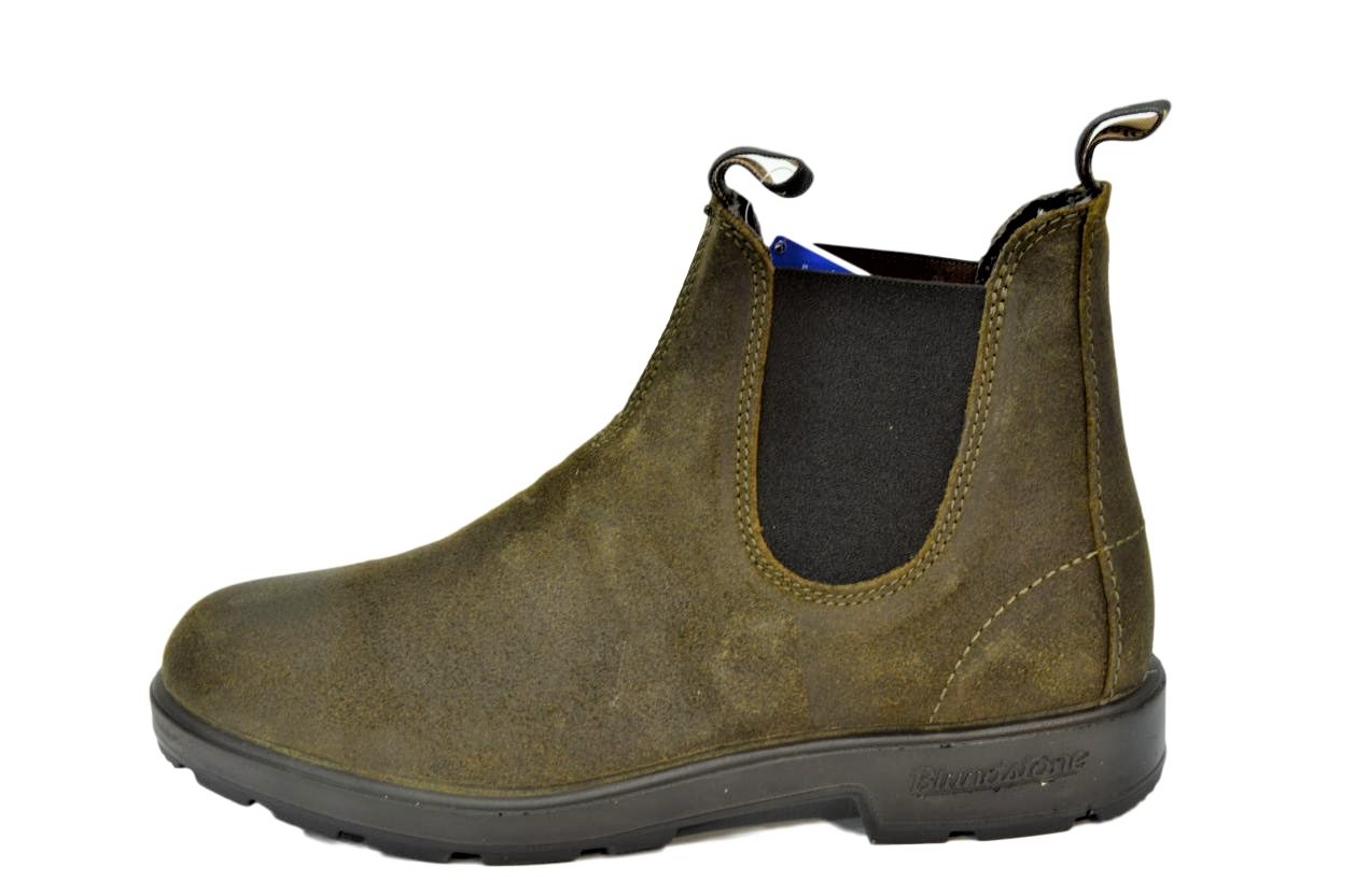 blundstone dark olive