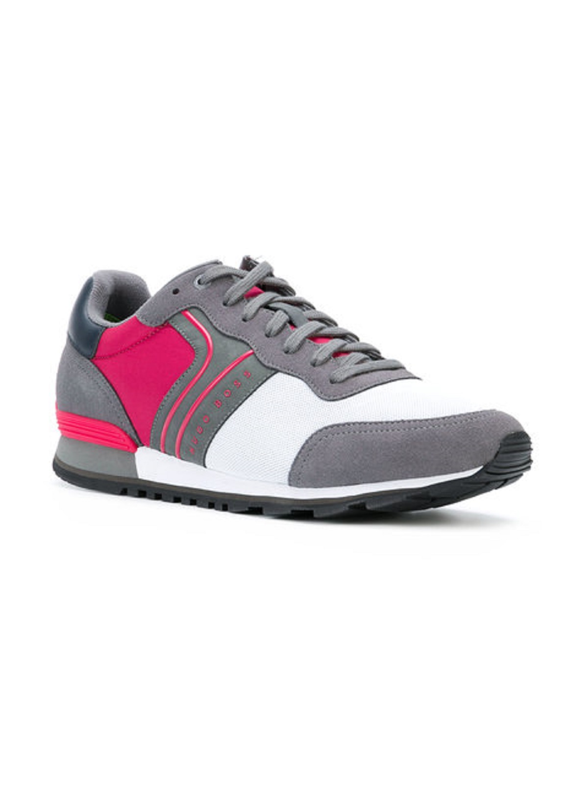 SCARPE UOMO / MAN'S SHOES - amelia stella fashion - HUGO BOSS Sneakers  Stringate in tessuto ibrido Parkour_Runn_nymx - 50317133 PINK