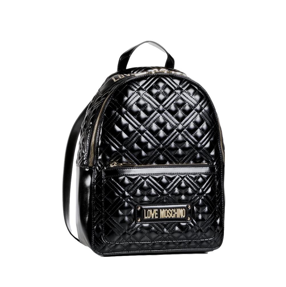 love moschino quilted backpack