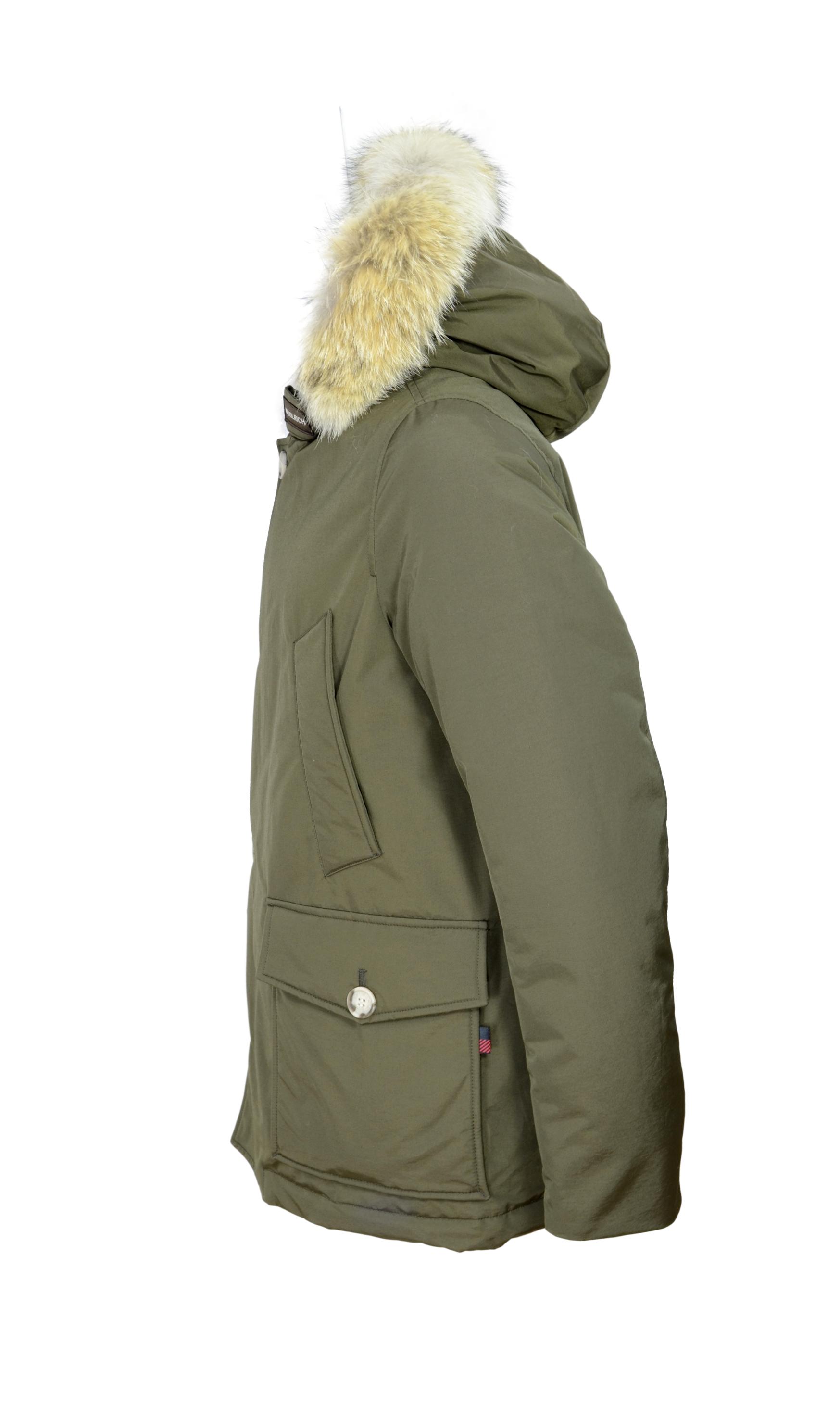 Woolrich Jacke Herren Arctic Anorak Cfwoou0272mrut0001 Farbe Brown Oliven Ebay