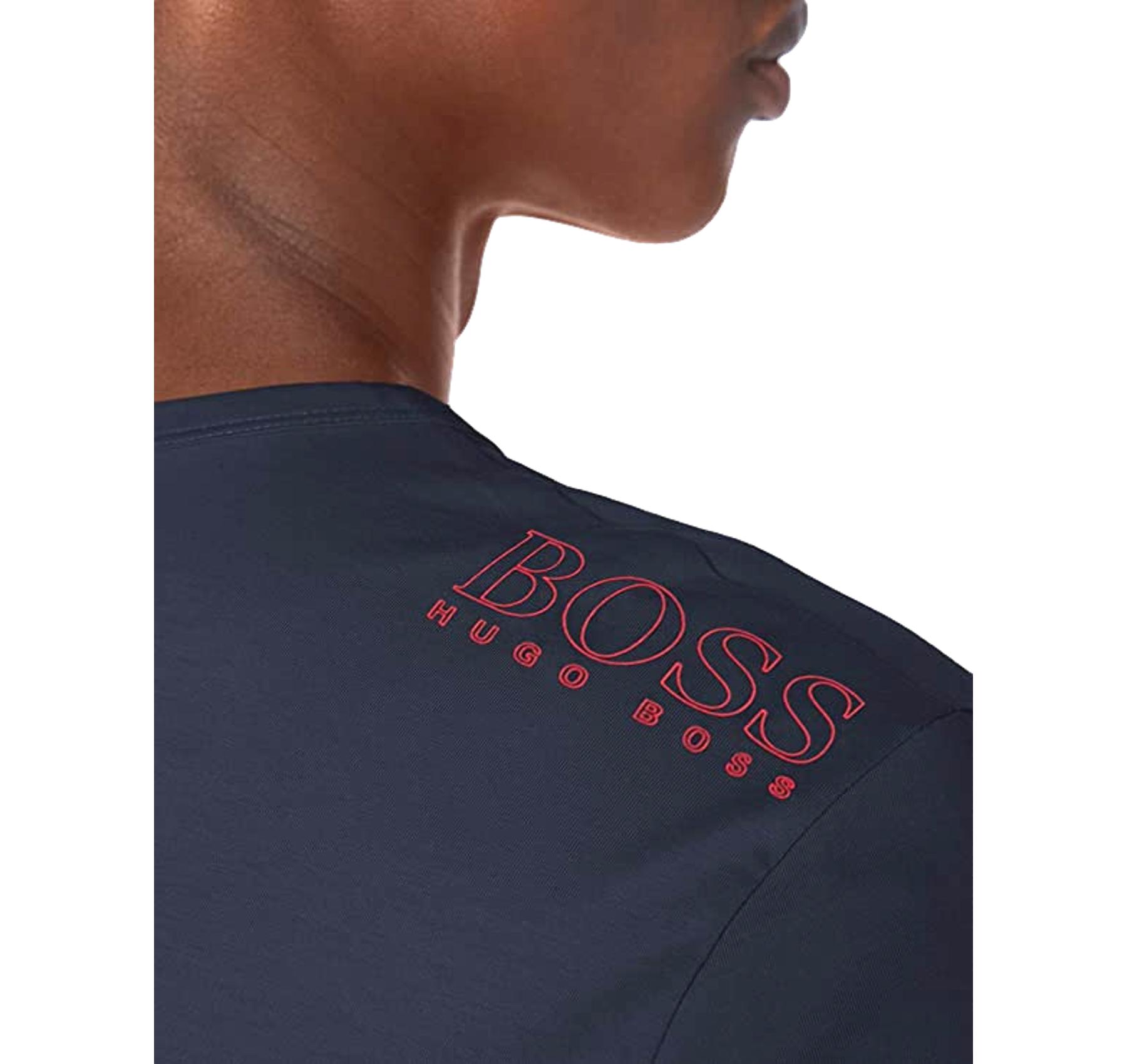 hugo boss shoulder logo t shirt