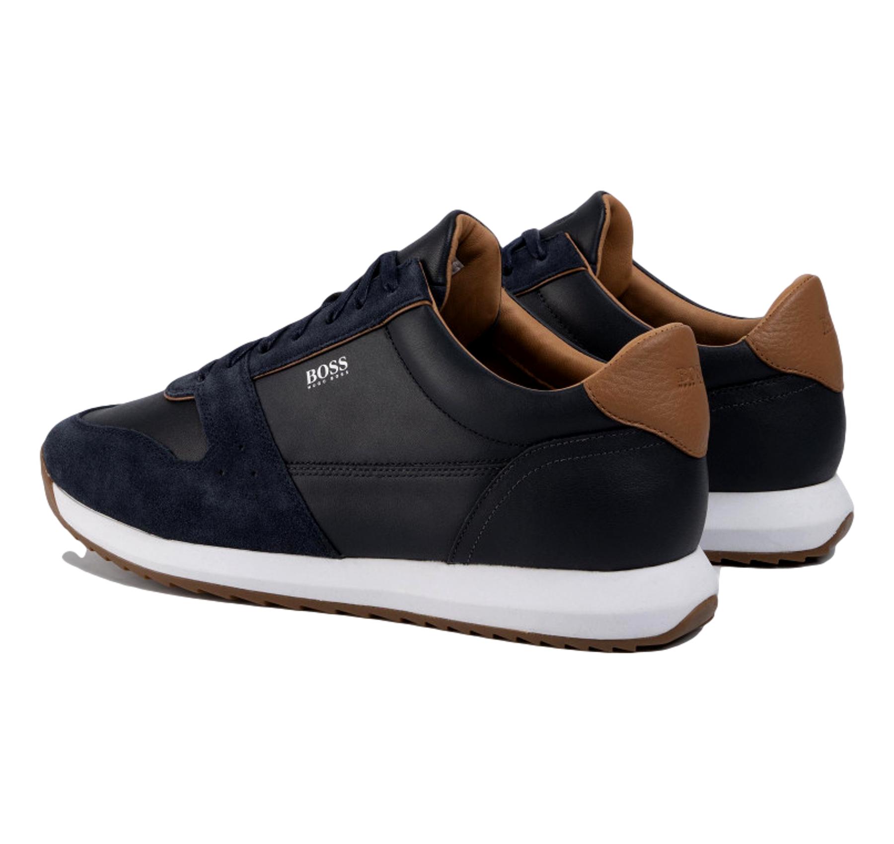 SCARPE UOMO / MAN'S SHOES - amelia stella fashion - HUGO BOSS Sneakers  Modello Parkour_Runn_itsd 50410978 BLACK