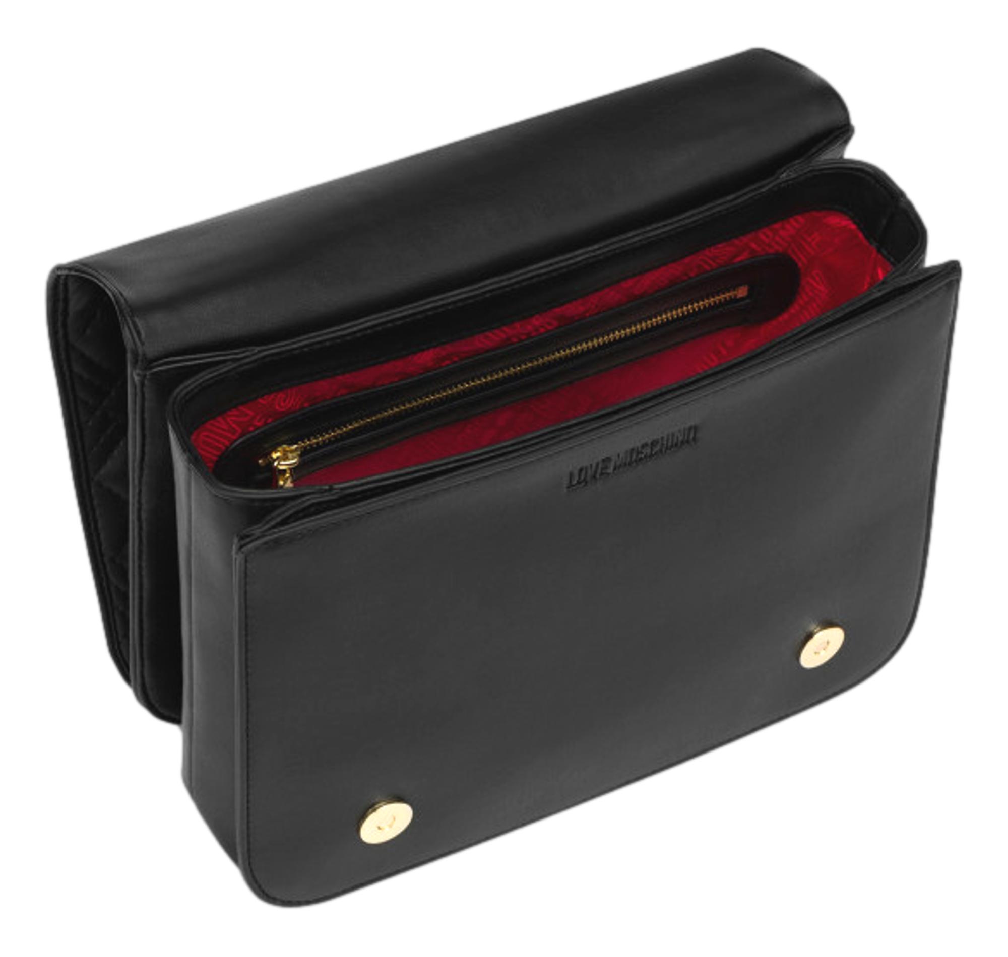 Borse \u0026 Portafogli Donna - amelia stella fashion - LOVE MOSCHINO BORSA A  SPALLA QUILTED PU Nero JC4000PP0DLA0000