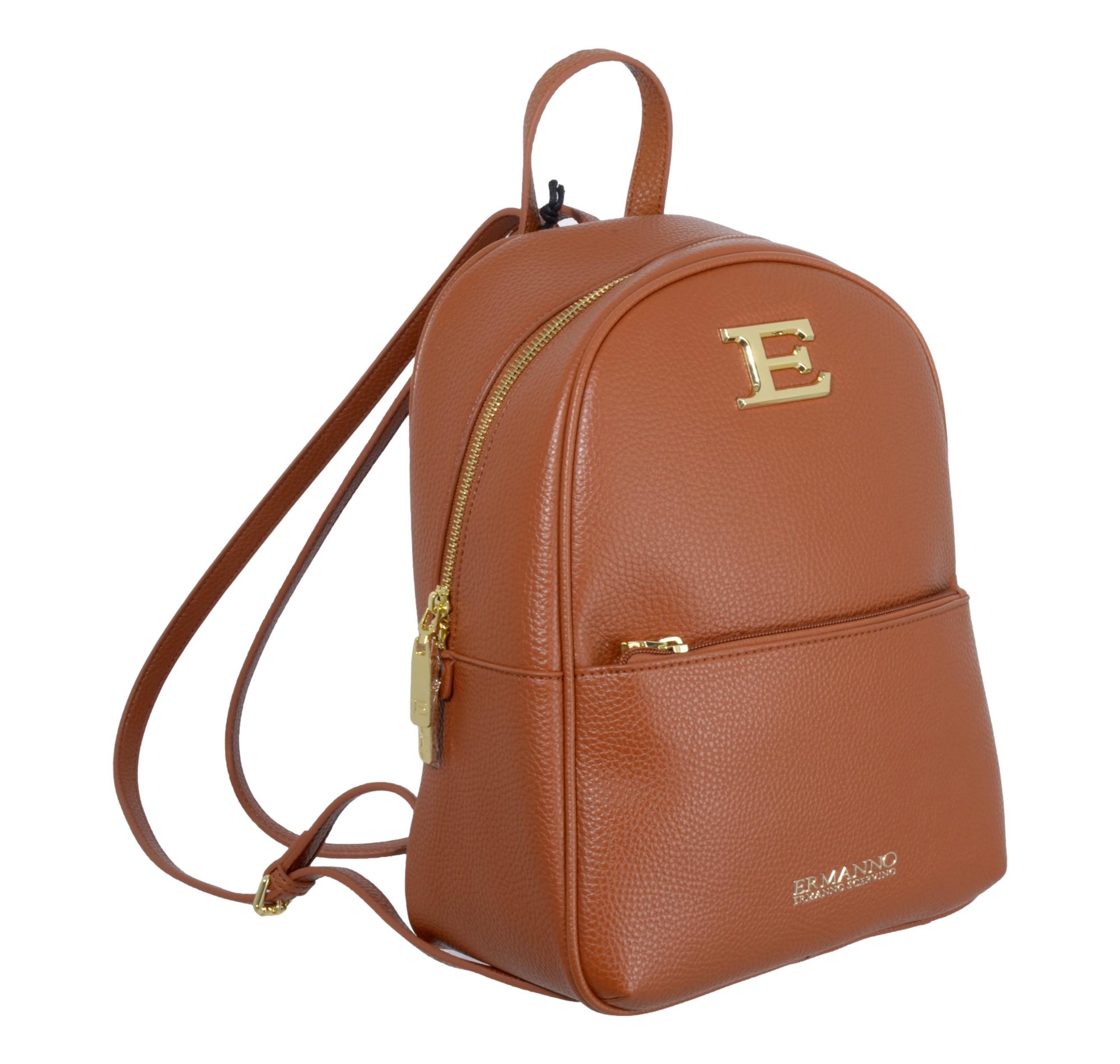 Borse \u0026 Portafogli Donna - amelia stella fashion - ERMANNO SCERVINO ZAINO  BACK PACK EBA WINTER 21 Col. CUOIO 12401228