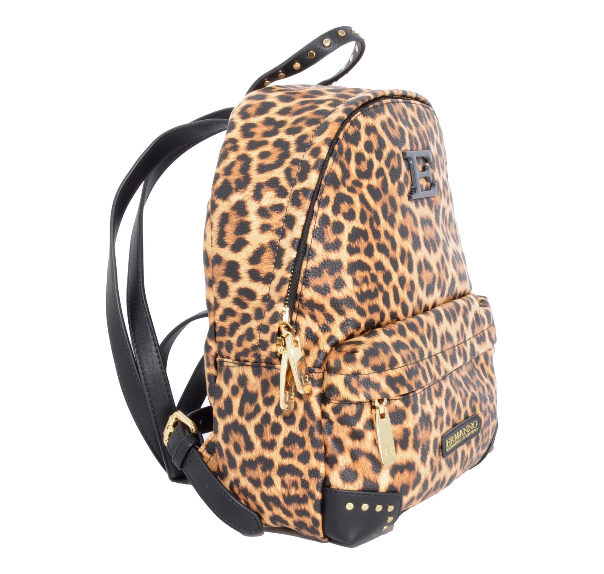 Borse \u0026 Portafogli Donna - amelia stella fashion - ERMANNO SCERVINO Zaino  Donna Backpack Lisa Col. Leo Leopard 12401277