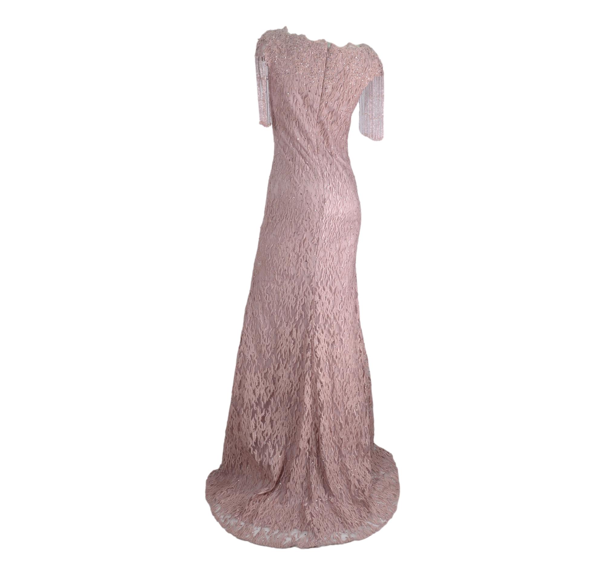 Abiti - amelia stella fashion - YADA COUTURE Abito Lungo Donna Cerimonia  ART. 16099 Colore Rosa