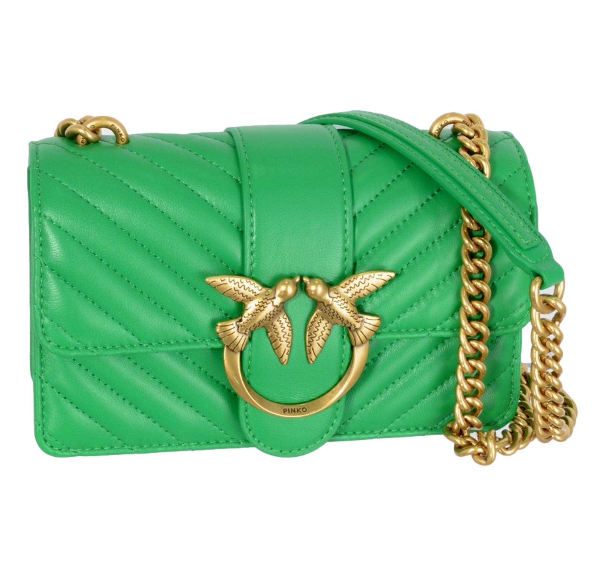 Borse \u0026 Portafogli Donna - amelia stella fashion - PINKO Borsa Donna Love  Mini Icon V Quilt 5CL PM22 Colore Verde