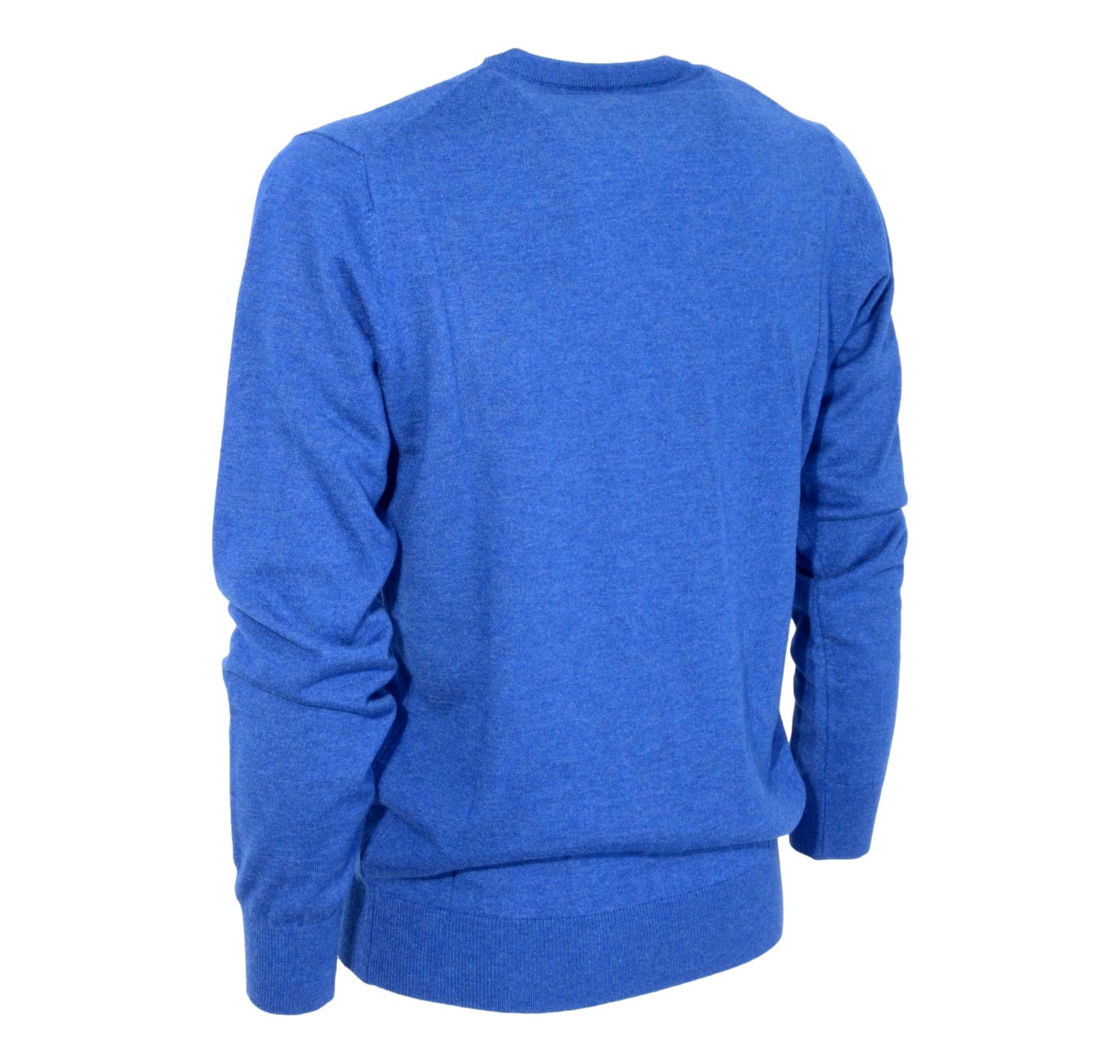 CASHMERE COMPANY Maglia 1512 IU203901 Cashmere Lana Seta SLIM FIT Bluett