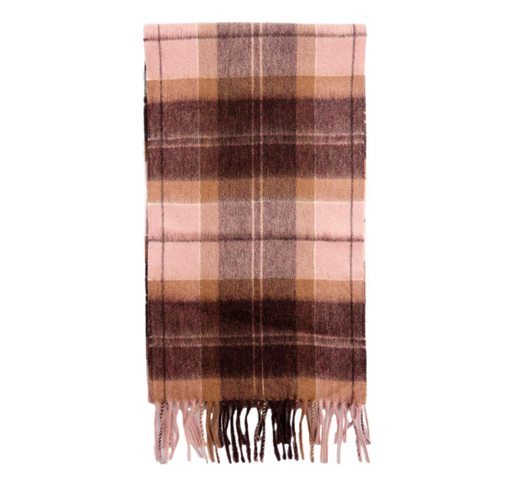 BARBOUR Sciarpa Donna Tartan Scarf LSC0129BR91 Chocolate Tartan