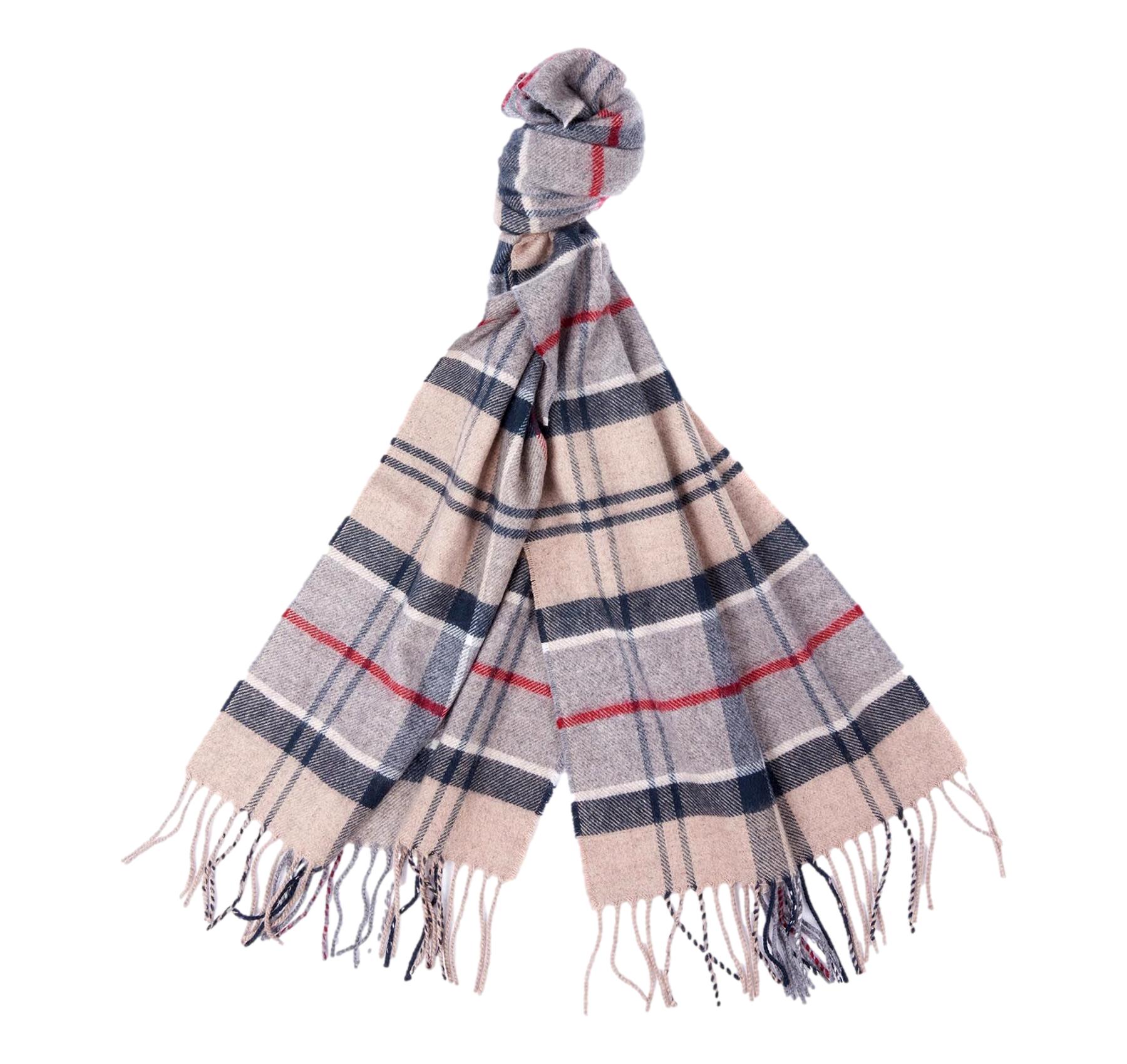 Barbour Sciarpa Uomo Yaxley Tartan USC0324TN31 Colore Dress Tartan