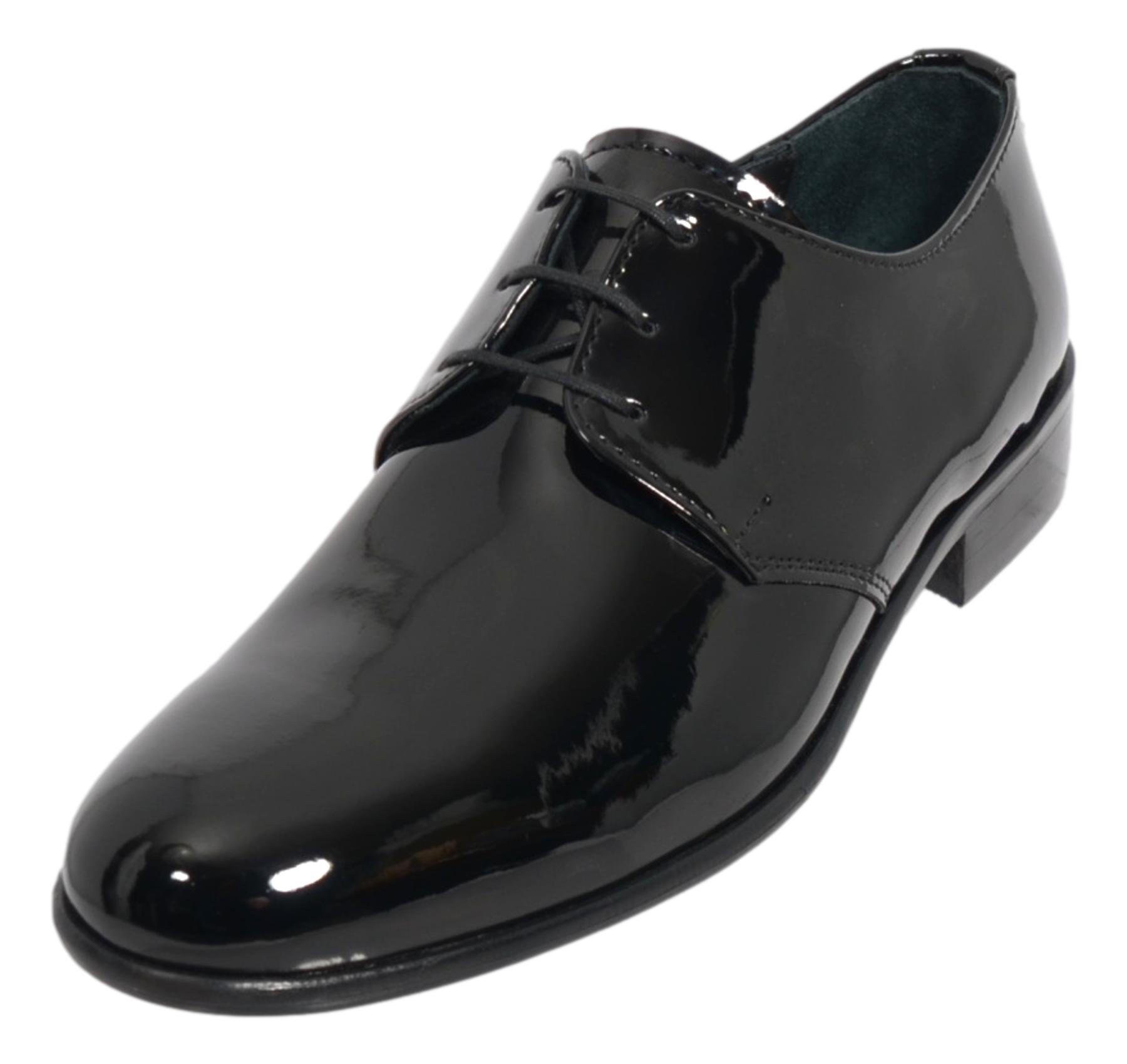 Scarpe Eleganti Uomo Business Class Kewi – Sintetico Nero, Modello Stringato, Tacco Piatto, Vestibilità Normale, Numero 45