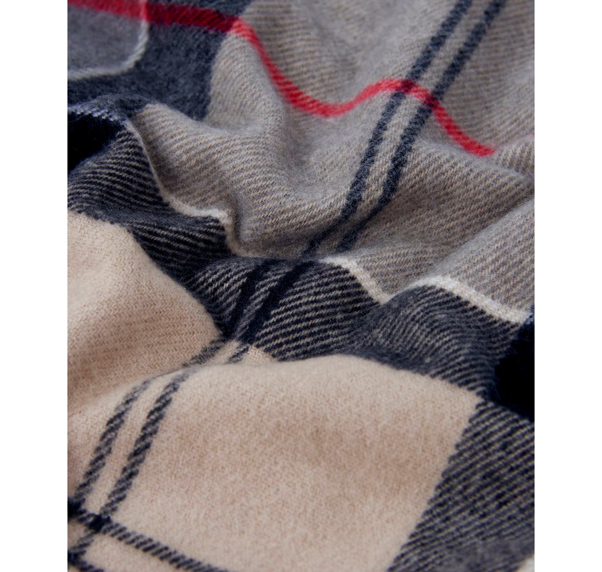 BARBOUR Sciarpa Uomo Galingale Tartan USC0300TN31 Colore Beige Tartan