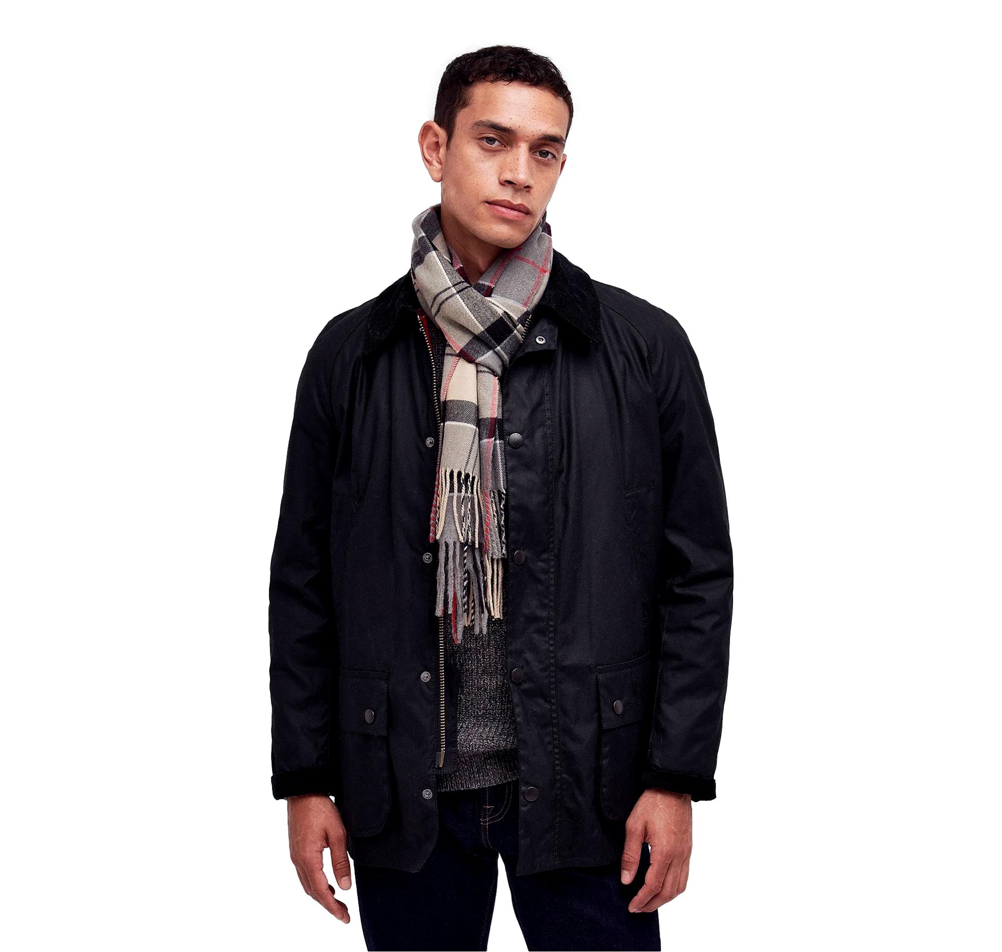 BARBOUR Sciarpa Uomo Galingale Tartan USC0300TN31 Colore Beige Tartan