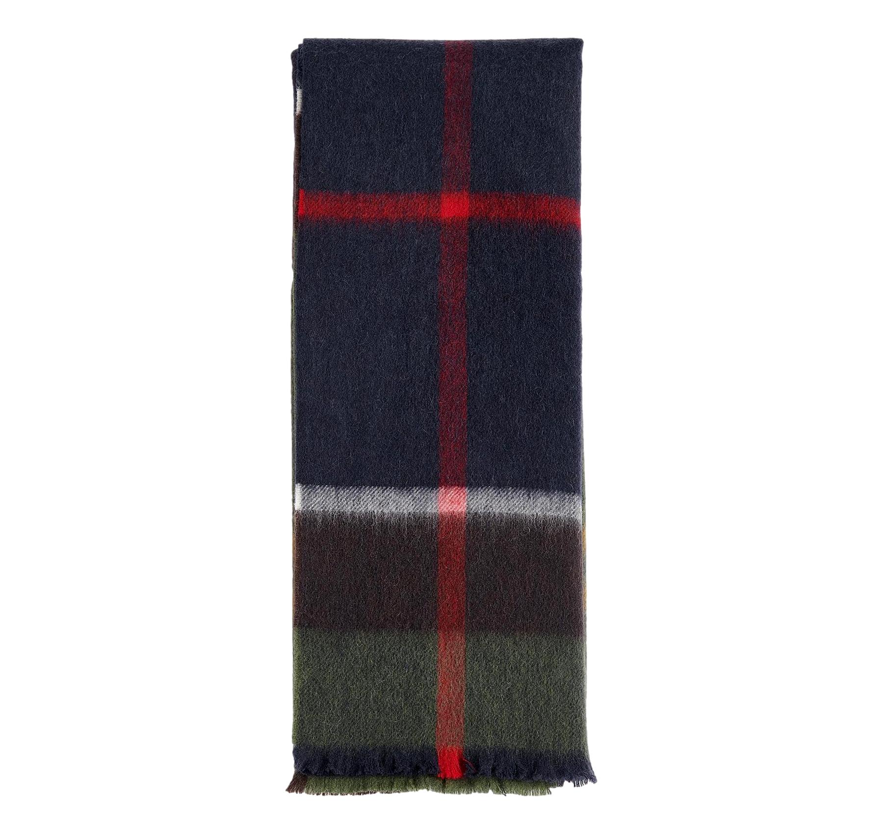 BARBOUR Sciarpa Donna Rosefield Tartan LSC0354TN11 Colore Tartan Verde