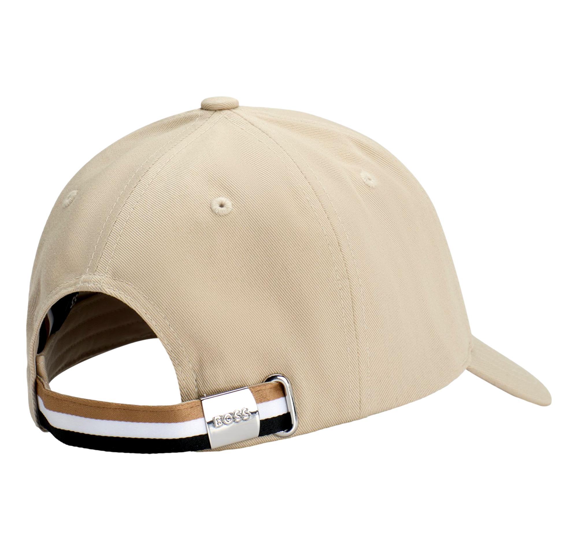 BOSS Men's Twill Cotton Cap With ZED BOSS Logo Stripe