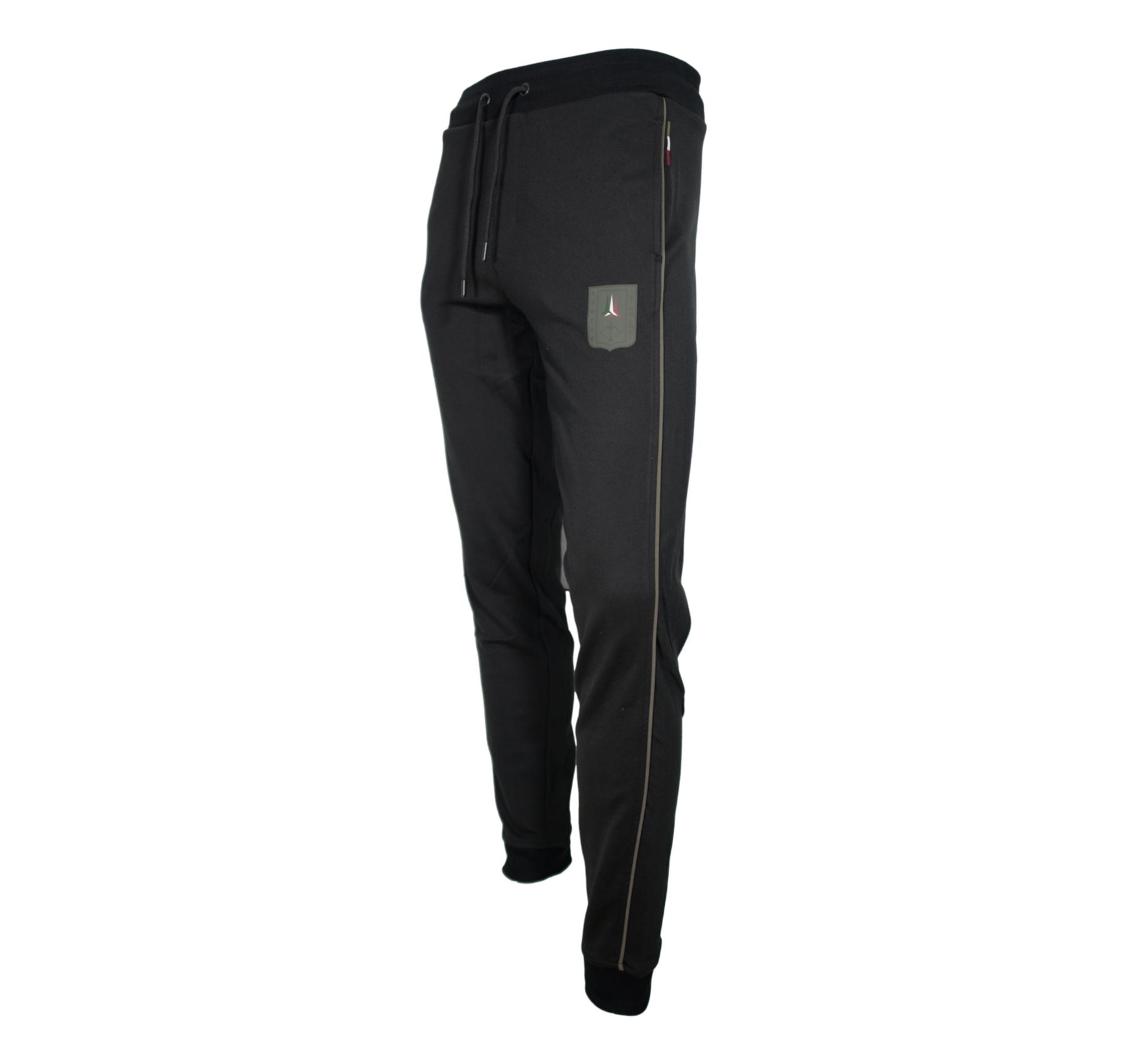 AERONAUTICA MILITARE Pantalone Tuta Uomo Frecce Tricolori PF1004UF00667 Colore Nero
