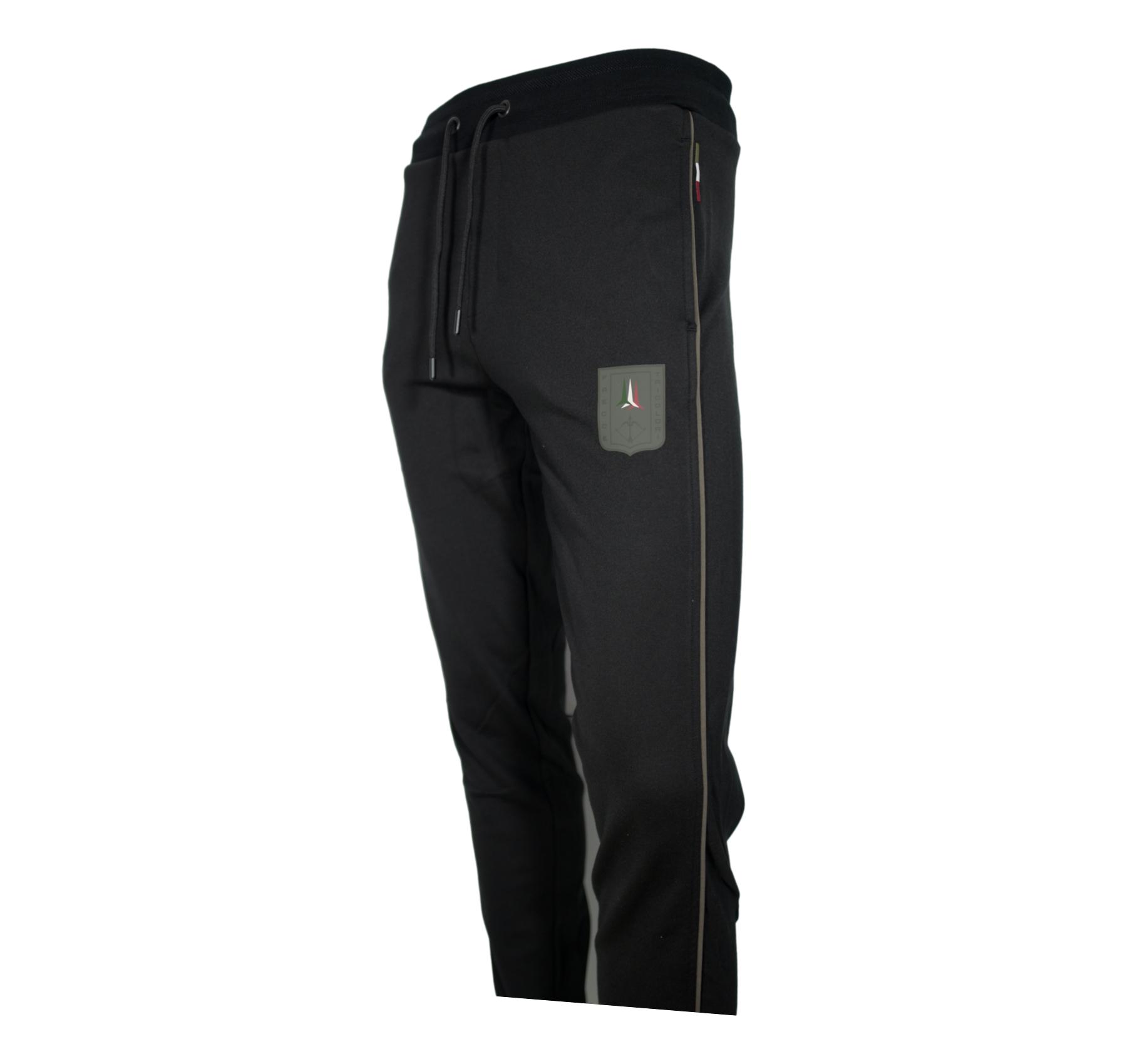AERONAUTICA MILITARE Pantalone Tuta Uomo Frecce Tricolori PF1004UF00667 Colore Nero