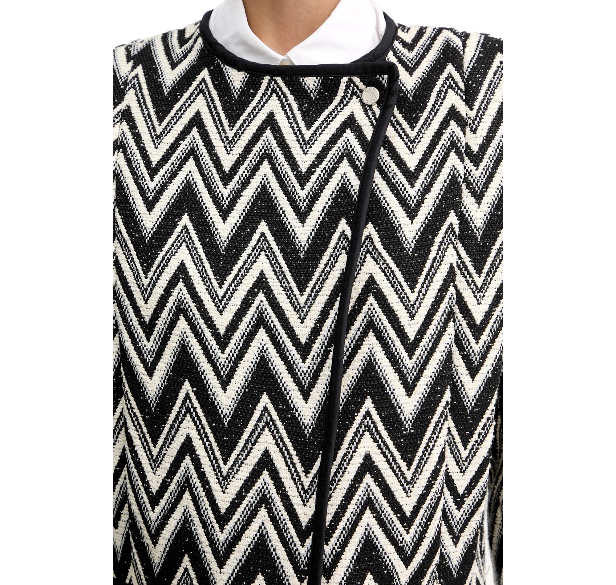 BOSS Giacca Donna Con Motivo Chevron C Jijaca 50547702 Colore Nero