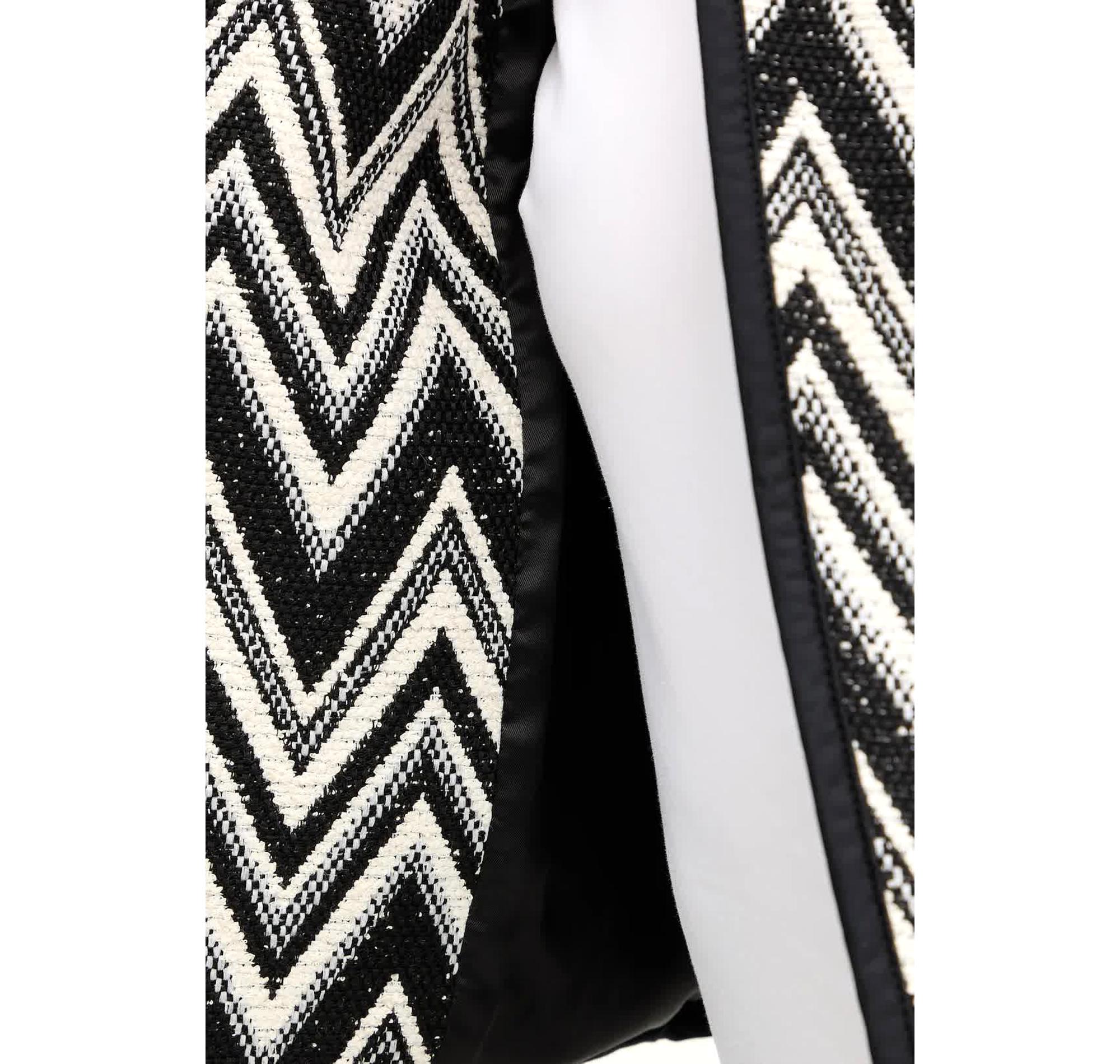 BOSS Giacca Donna Con Motivo Chevron C Jijaca 50547702 Colore Nero