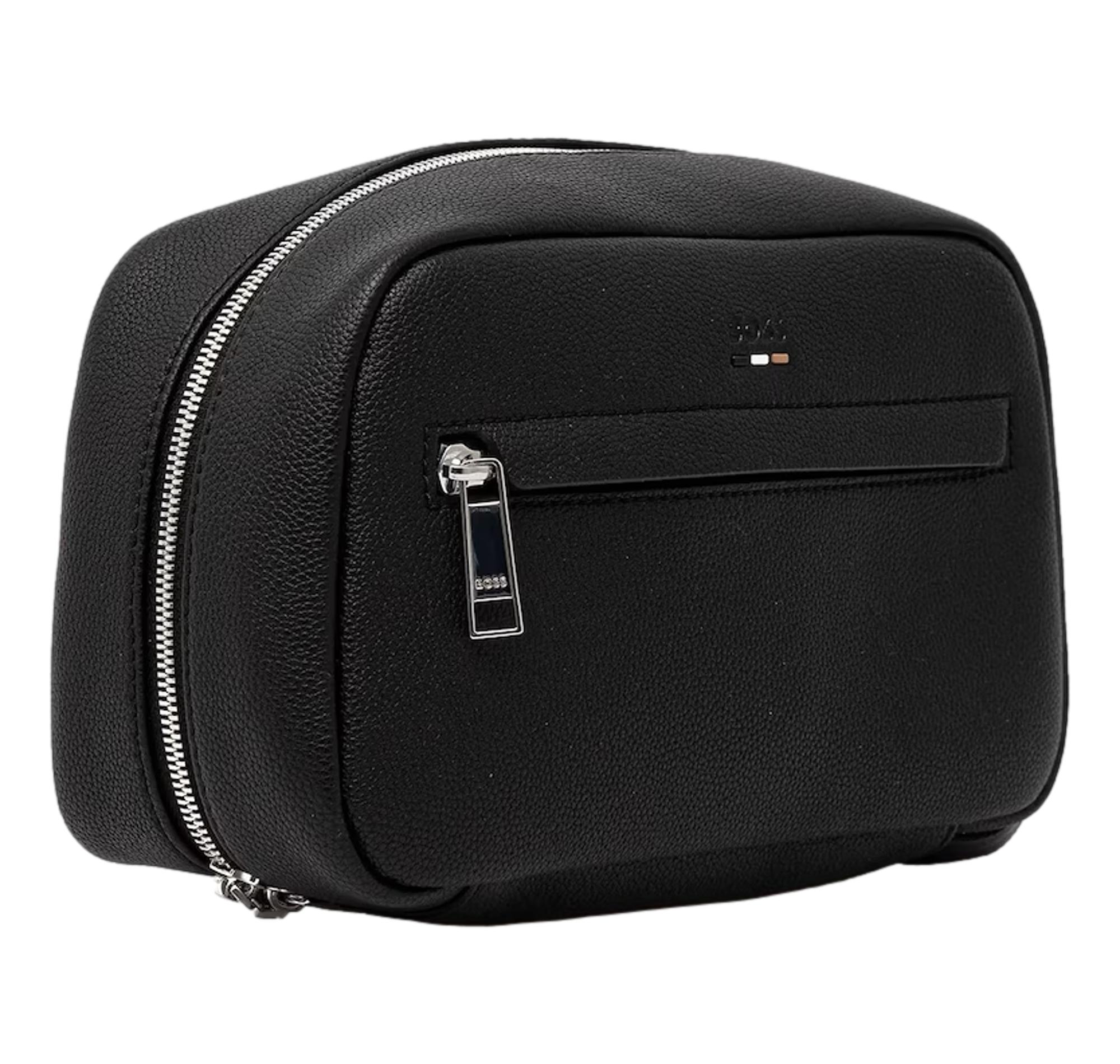 BOSS Pochette A Mano Uomo Ray Travel Washbag 50548020 Colore Nero