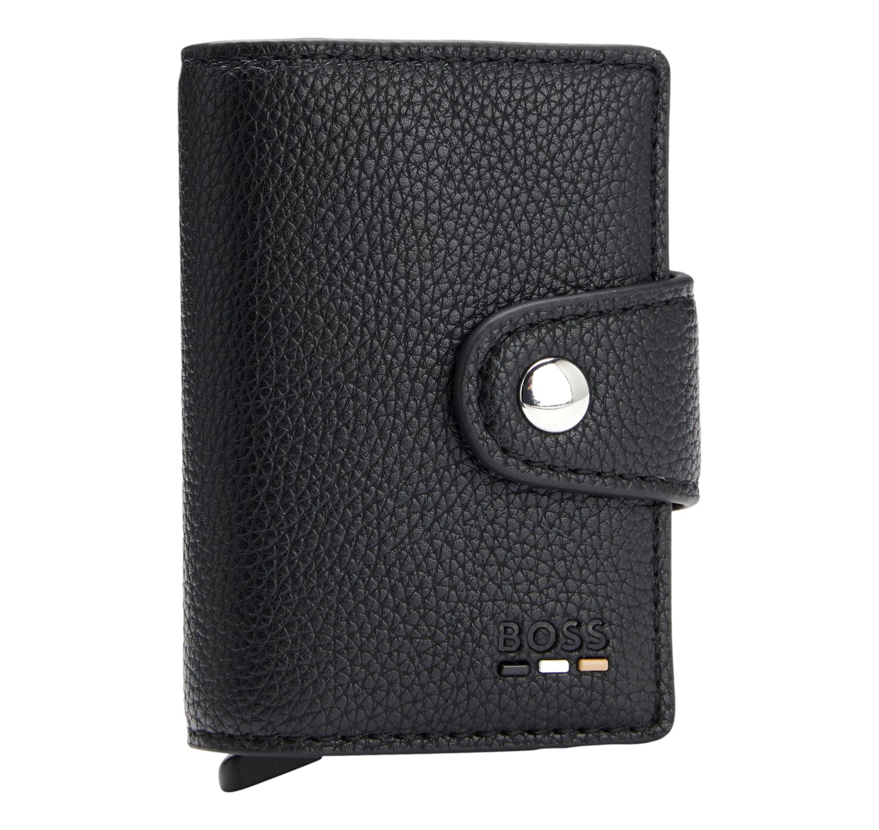 BOSS Portatessere In Similpelle Martellata Con Tecnologia Secrid Ray Secrid N 50554033 Colore Nero