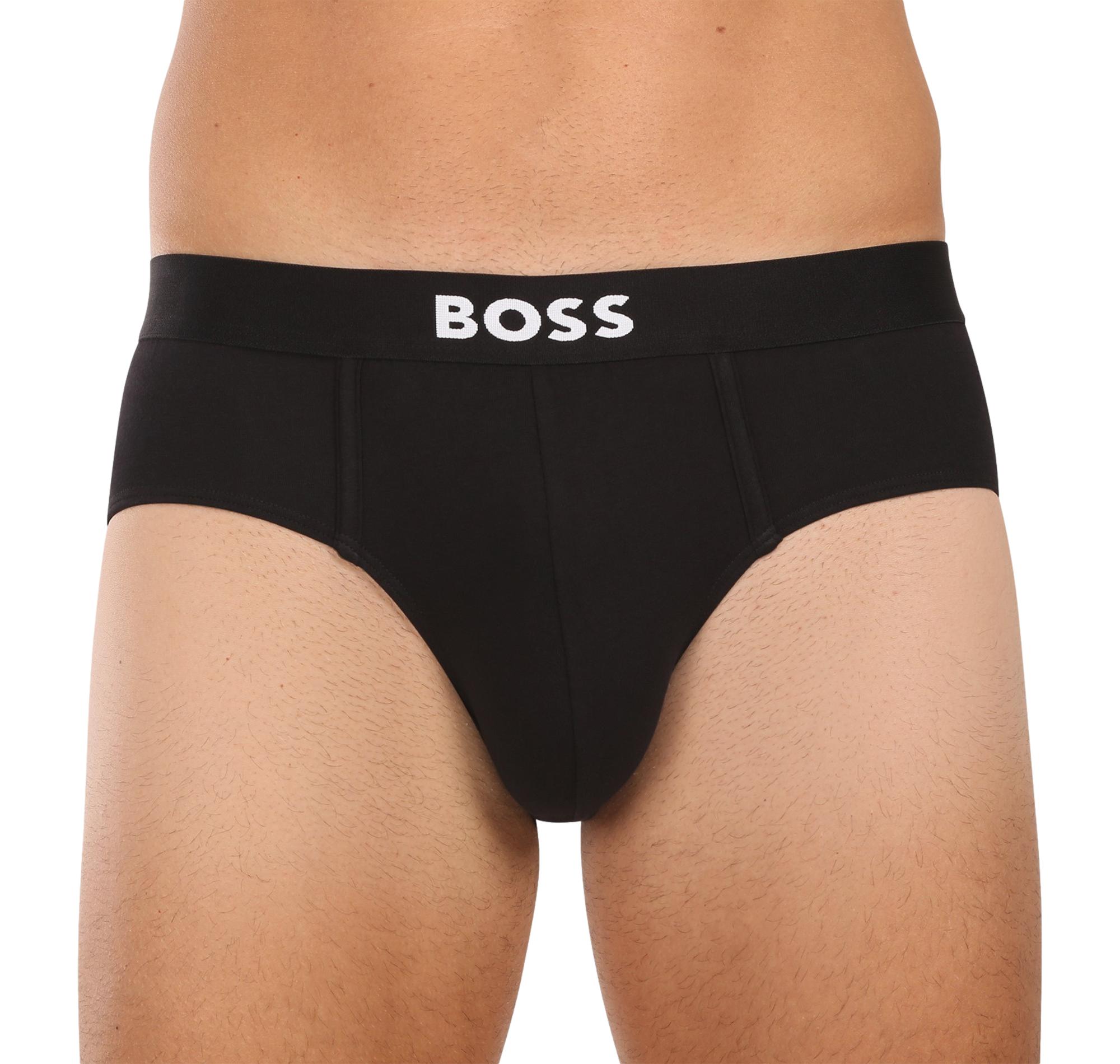 BOSS Slip Uomo In Cotone Elasticizzato Con Elastico In Vita Con Logo In Confezione Da Tre HipBr 3P BOSS ONE 50546561 Colore Mult