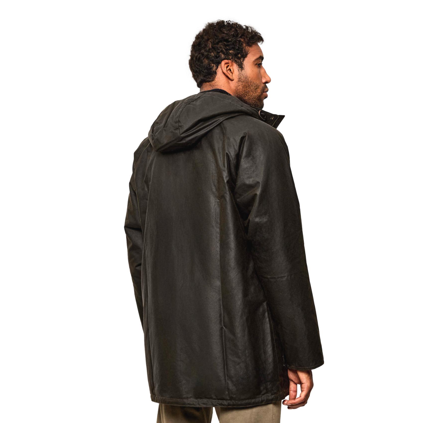 BARBOUR Bedale Wax Parka MWX2494OL71 Verde Oliva Uomo