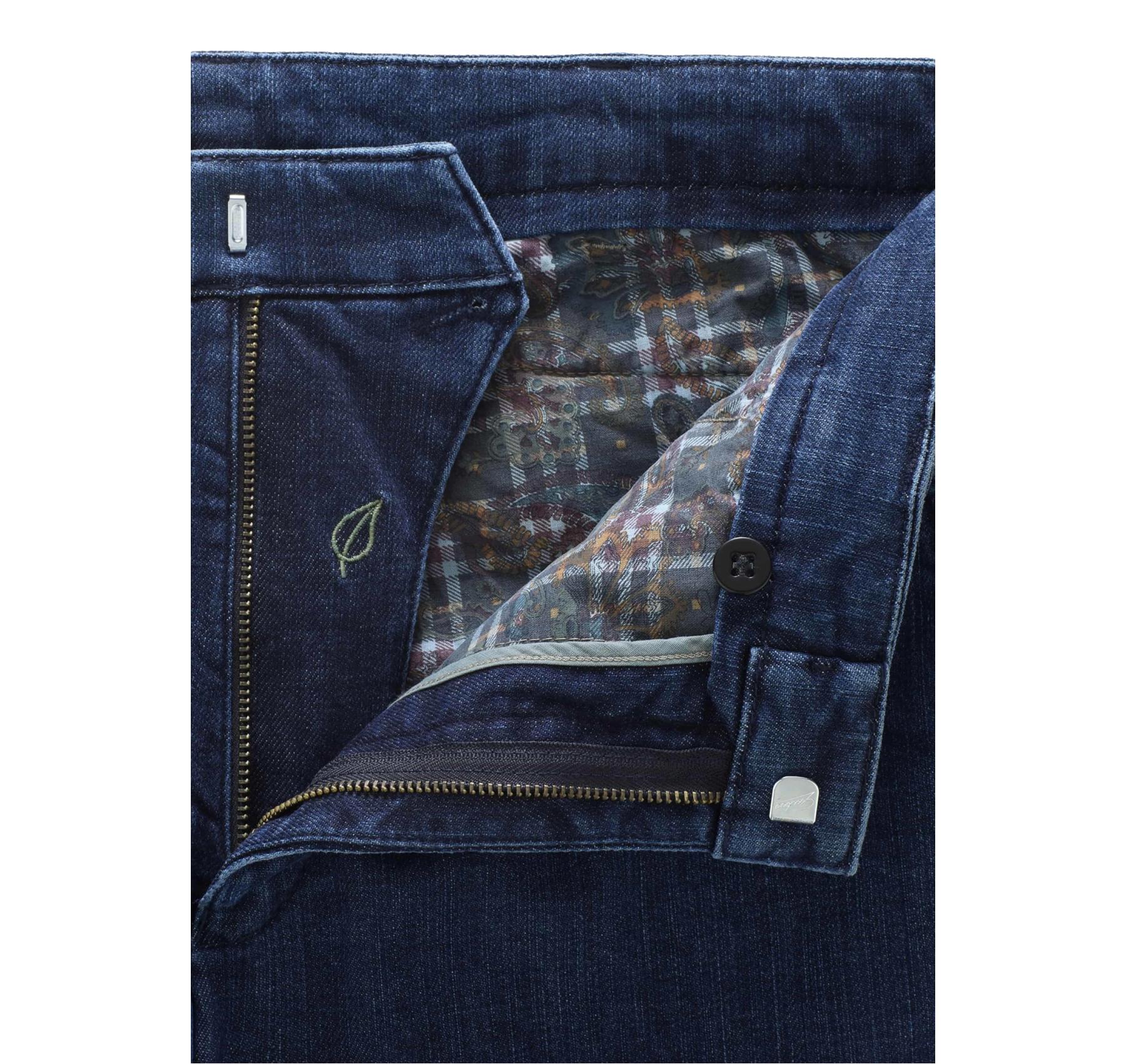 MEYER Pantalone Uomo Modello Bonn Modern Fit Thermal Denim 2-3927/17 Colore Blu Stone