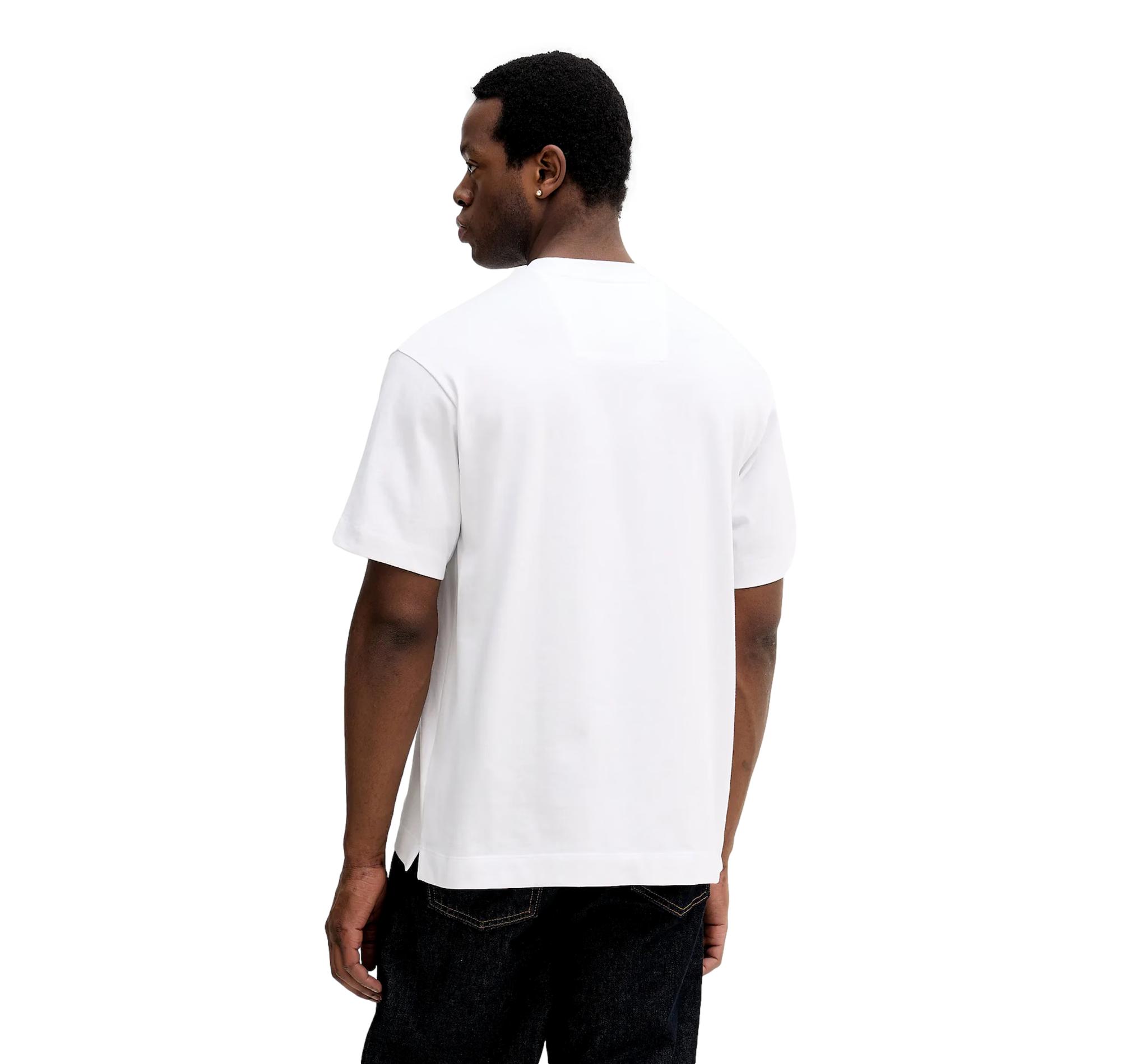 BOSS T Shirt Uomo Girocollo Over Cotone C Tames 50555106 Colore Bianco