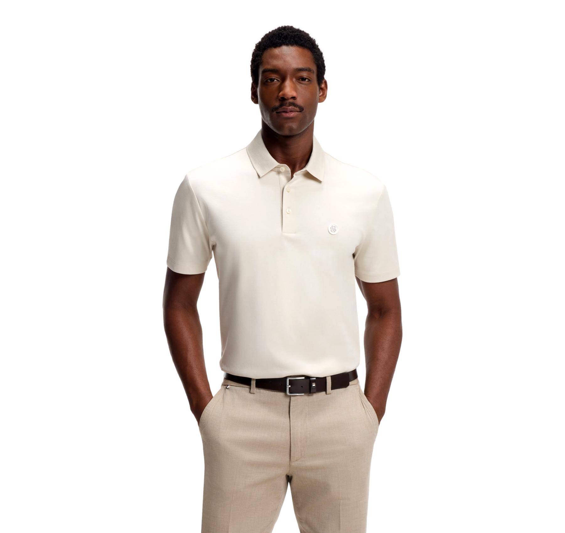 BOSS Cintura Uomo Ther Flag E Sz35 50486839 Pelle Marrone Scuro