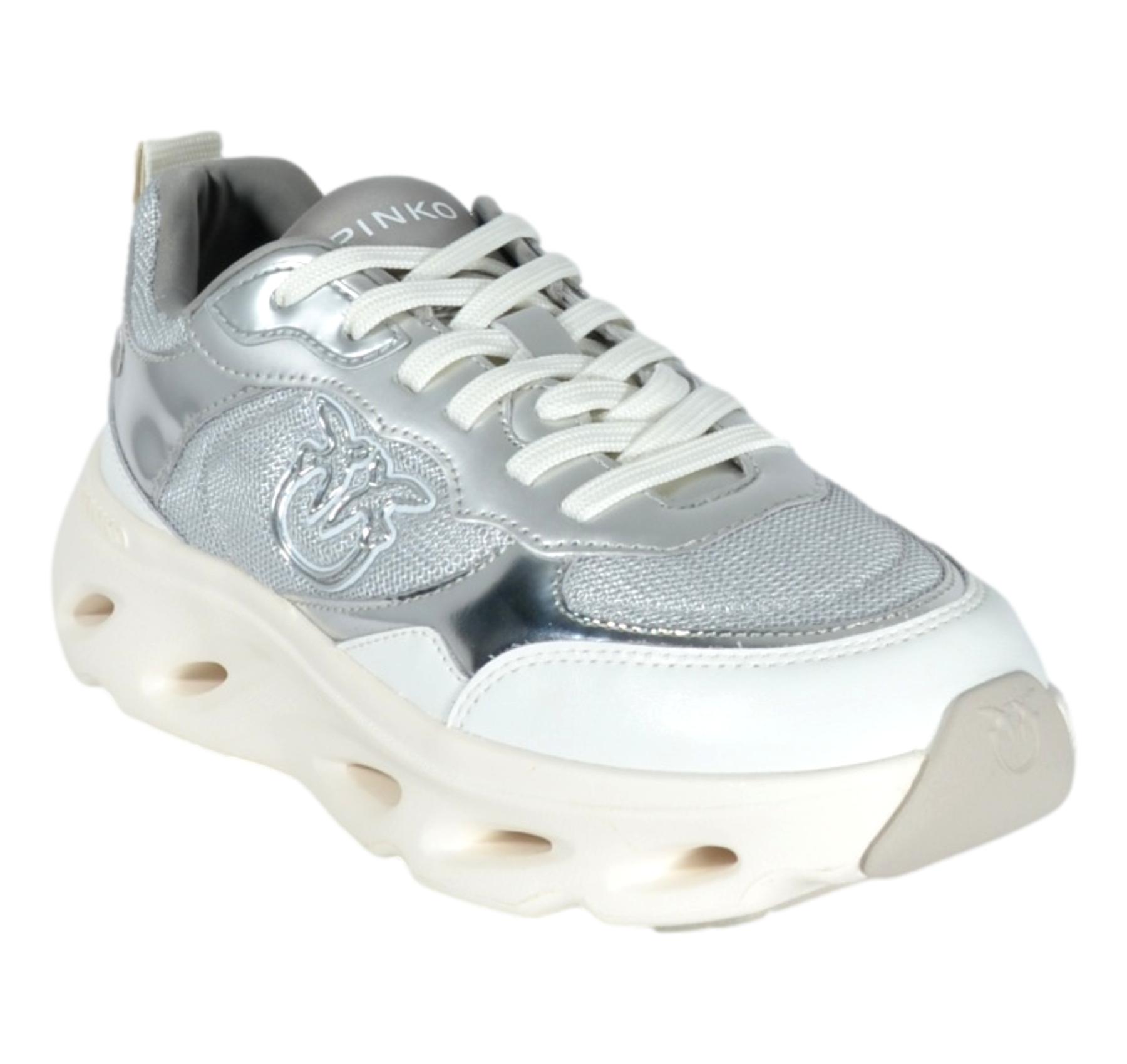 PINKO Sneakers Donna PINK 09 SS0167 Colore Argento ZZF