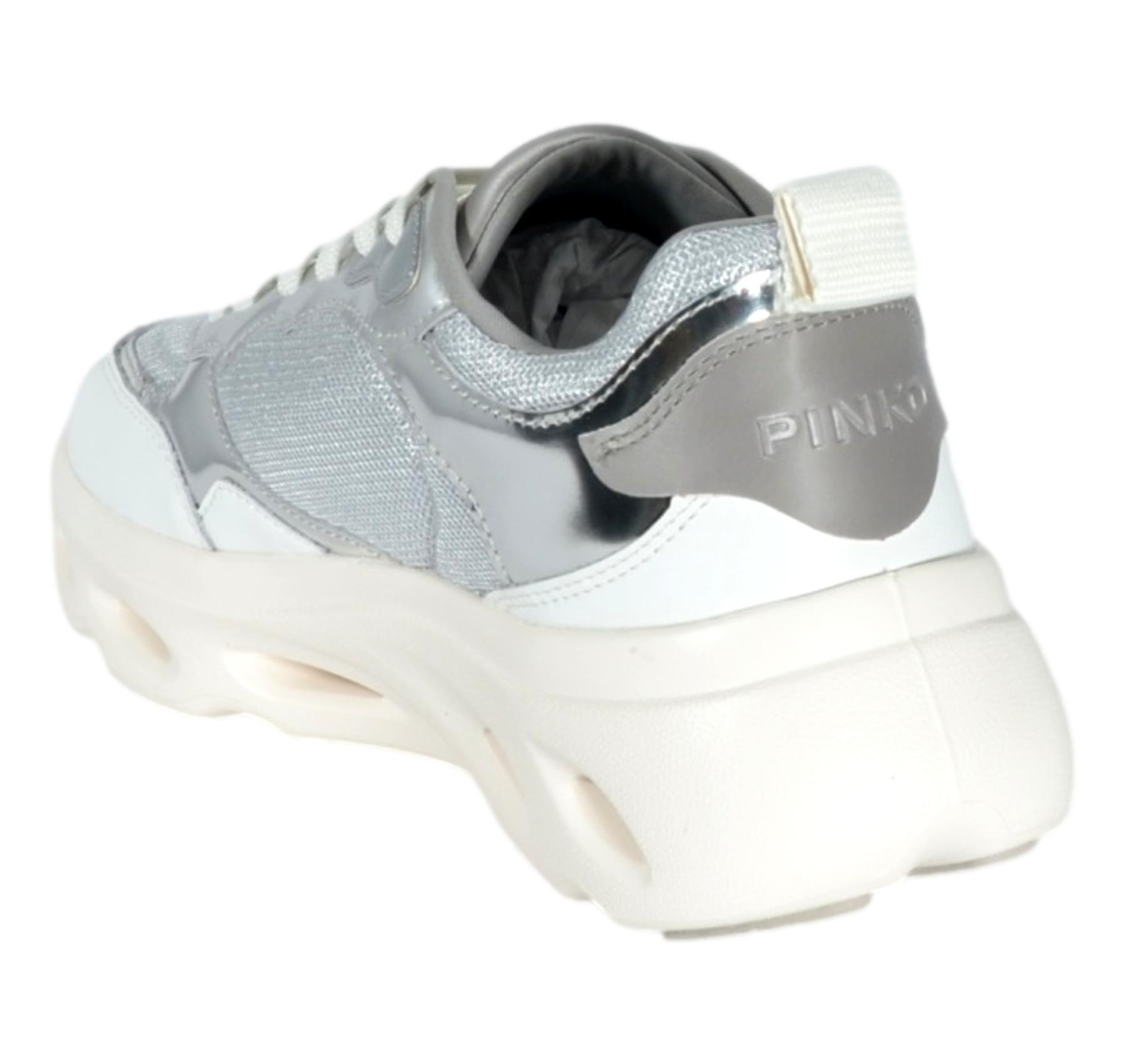 PINKO Sneakers Donna PINK 09 SS0167 Colore Argento ZZF