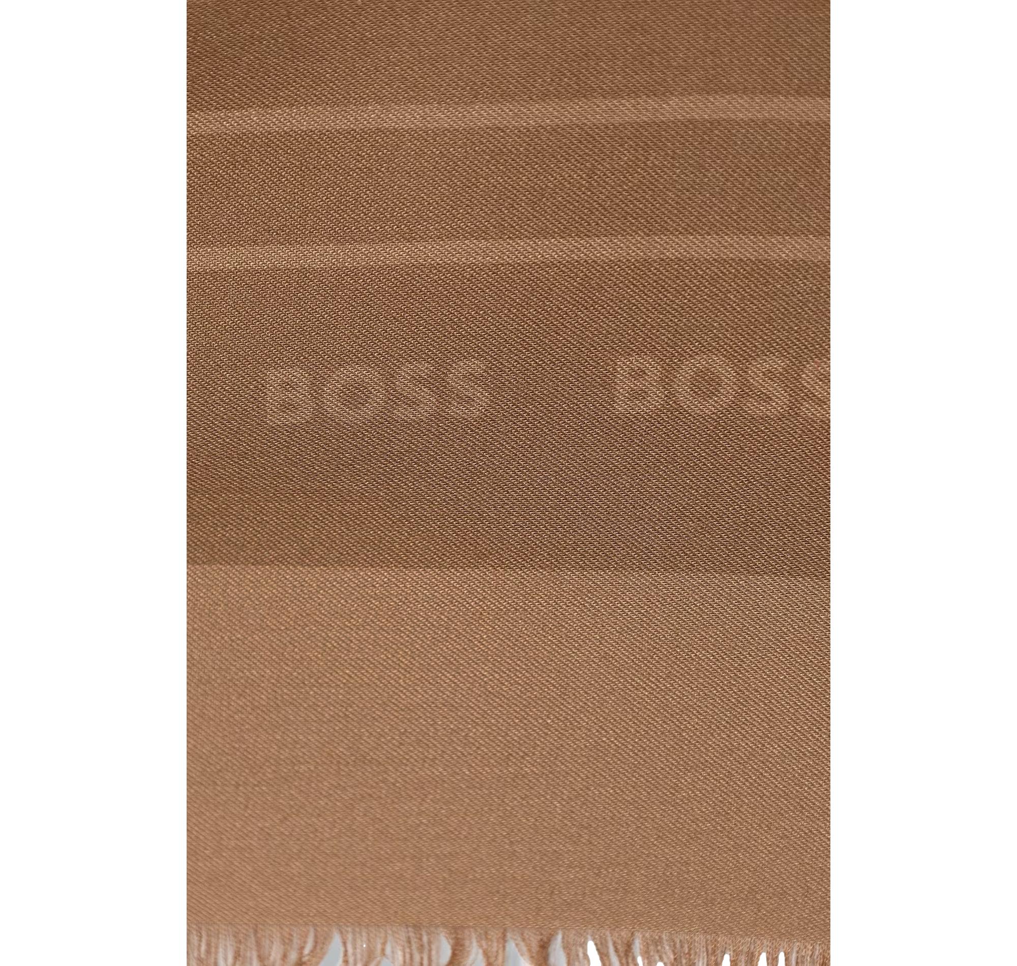 BOSS Foulard Donna Tessuto Fine Modal Seta Laik 50521800 Colore Beige Scuro 260
