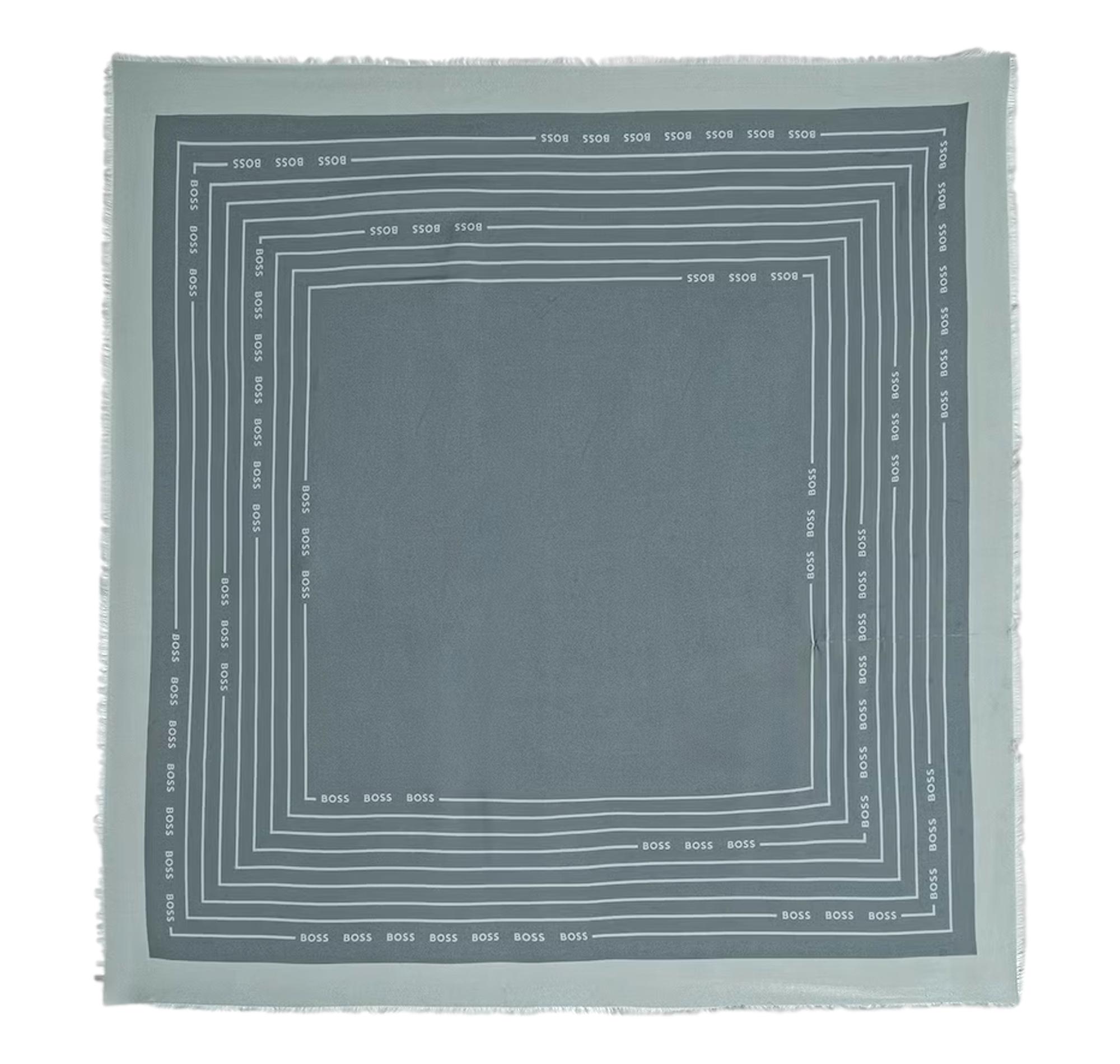 BOSS Foulard Donna Tessuto Fine Modal Seta Laik 50521800 Colore Turchese 434