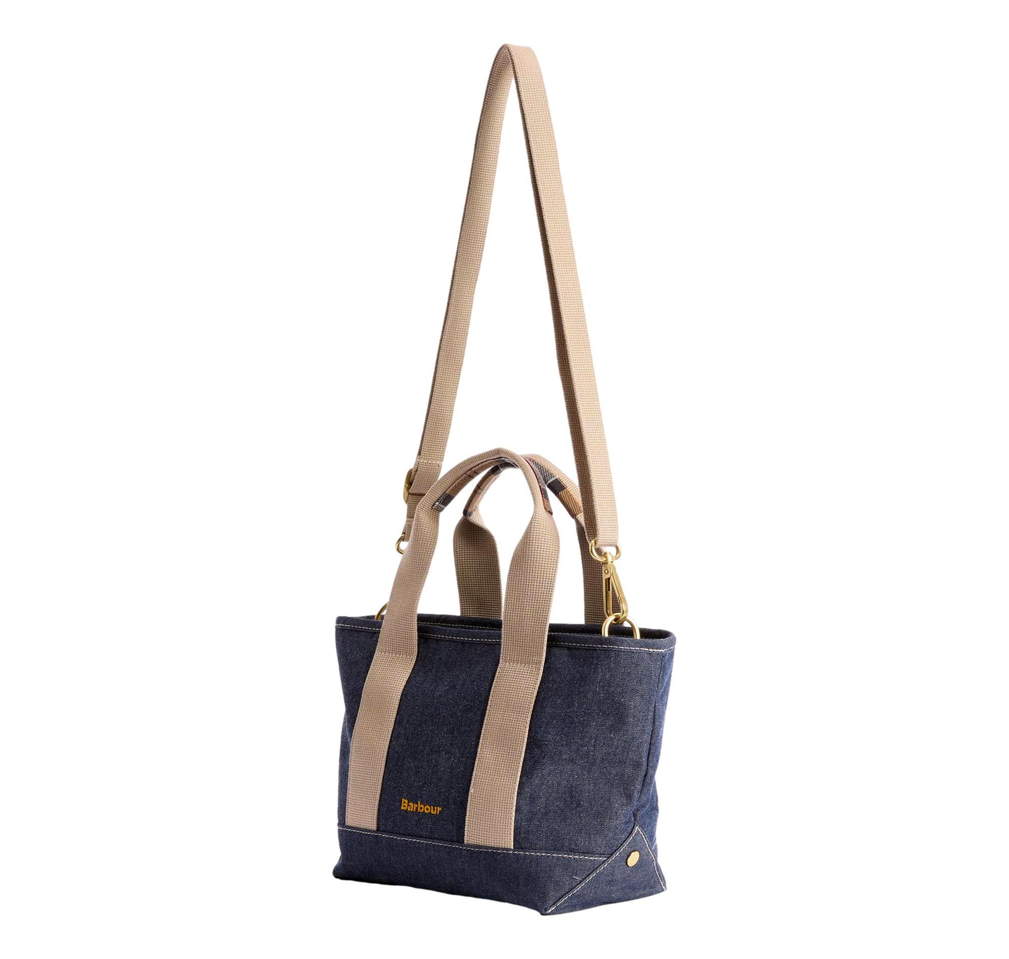 BARBOUR Borsa Donna Mini Mya Denim Tote Bag LBA0539IN711 Colore Blu Denim
