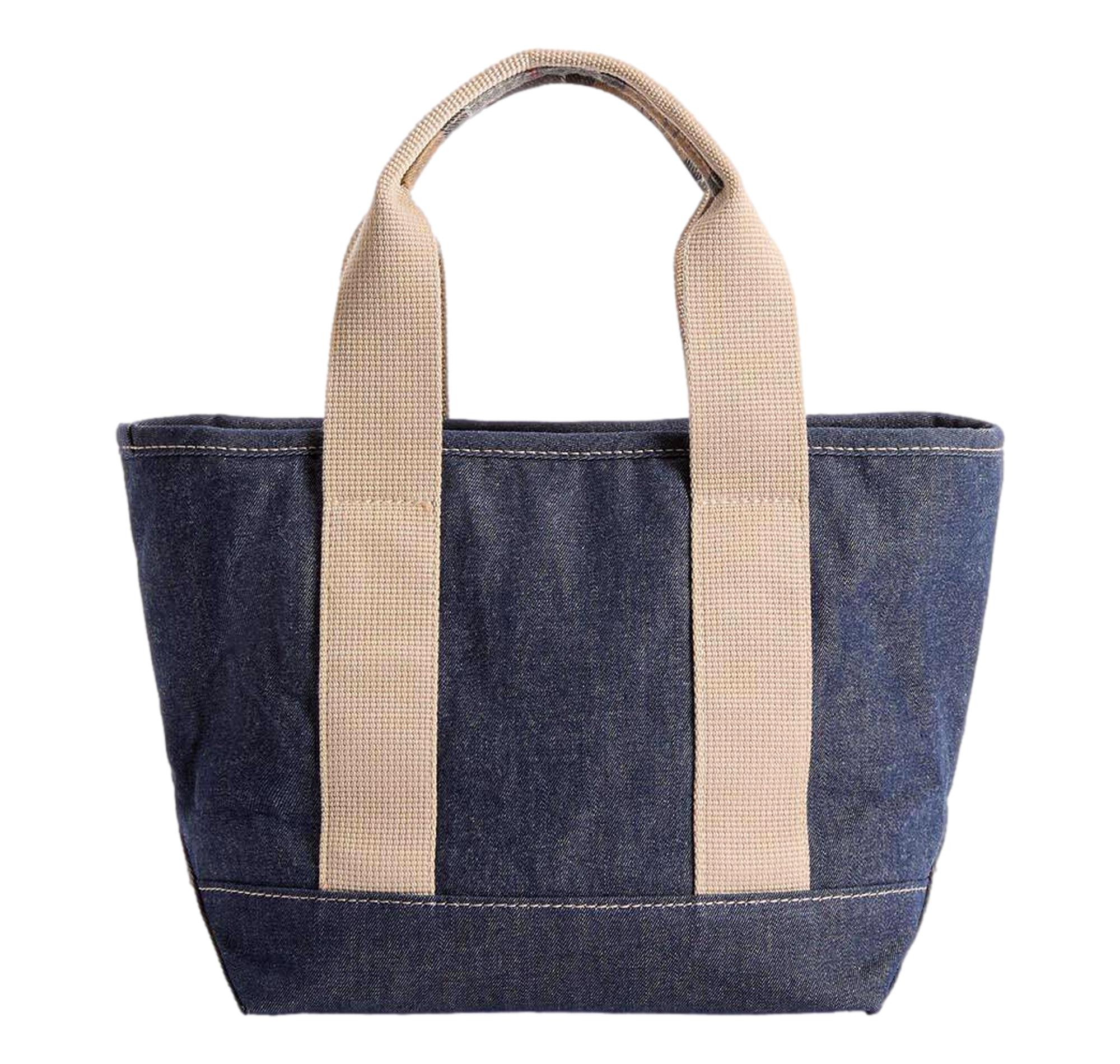 BARBOUR Borsa Donna Mini Mya Denim Tote Bag LBA0539IN711 Colore Blu Denim