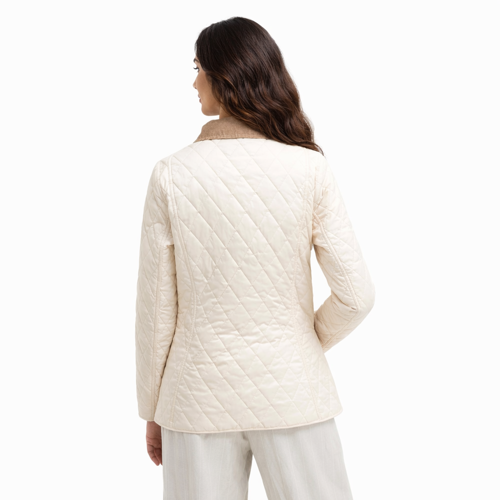 BARBOUR Giacca Donna Annandale Quilted LQU0475CR71 Colore Avorio