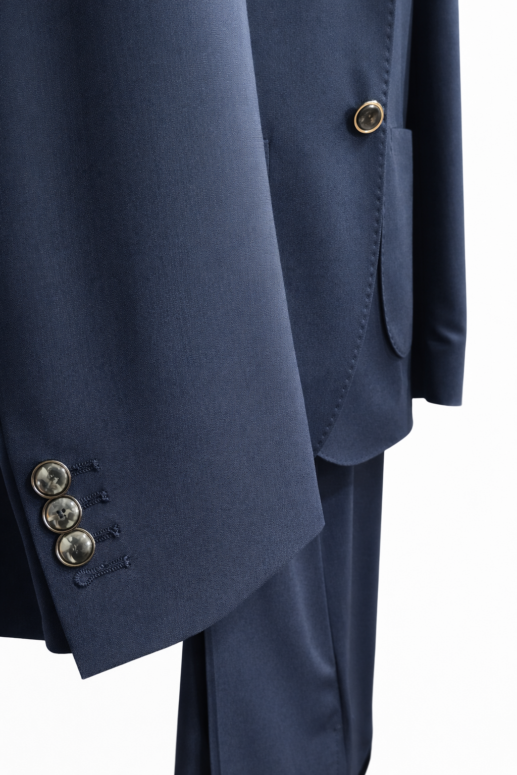 Simbols Abito Uomo Blu Made in Italy Sfoderato con Doppio Spacco A10691M 085