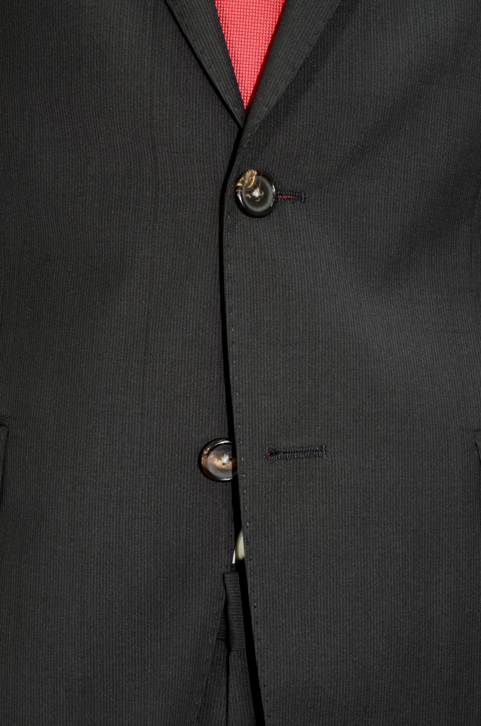 HUGO BOSS Abito Uomo Classico EAZY/STYLE1 50198543 Grigio Scuro Fresco Lana