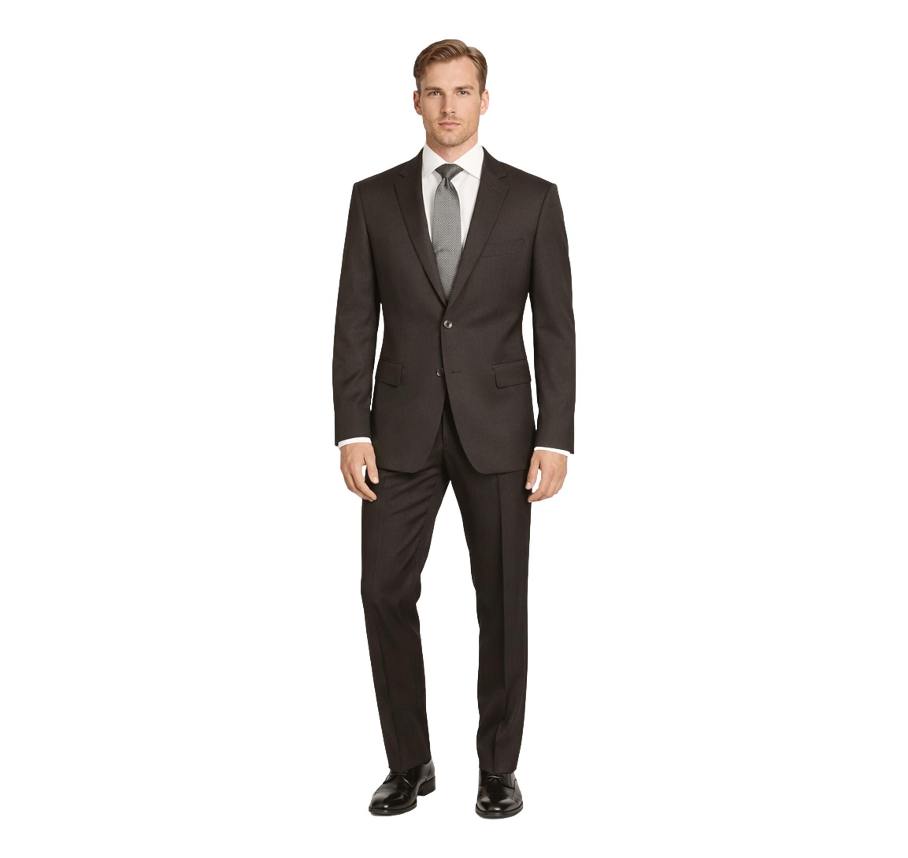 HUGO BOSS Abito Uomo 50179809 Marrone Scuro