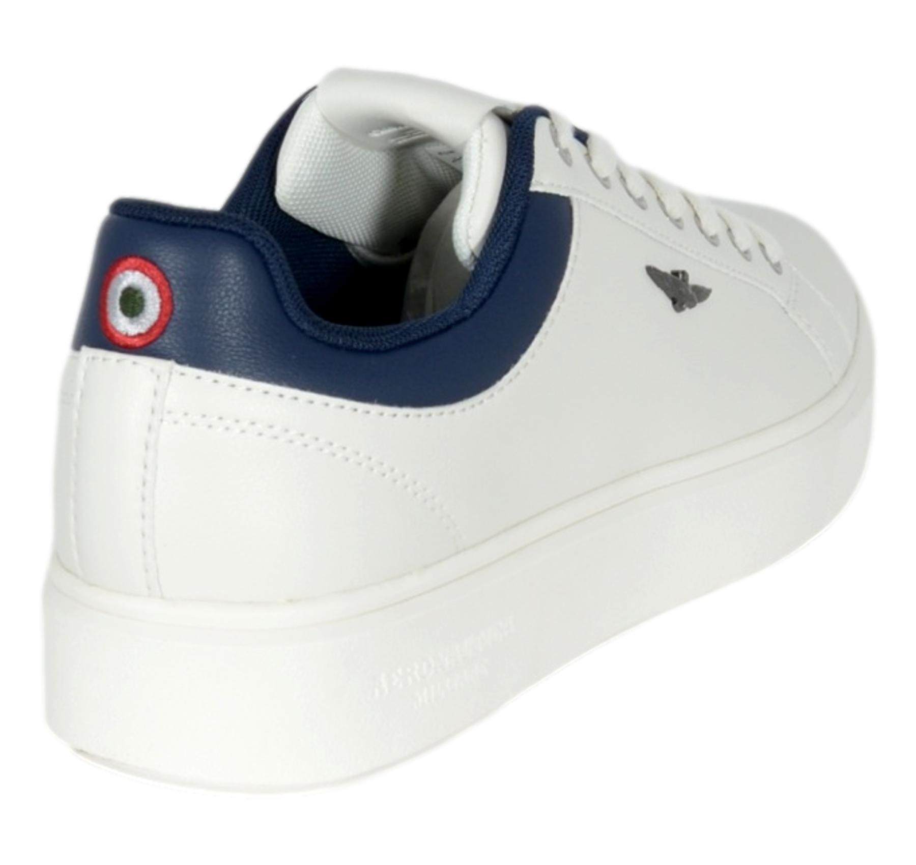AERONAUTICA MILITARE Sneakers Uomo SC0307UCT03591 Colore Bianco 94477