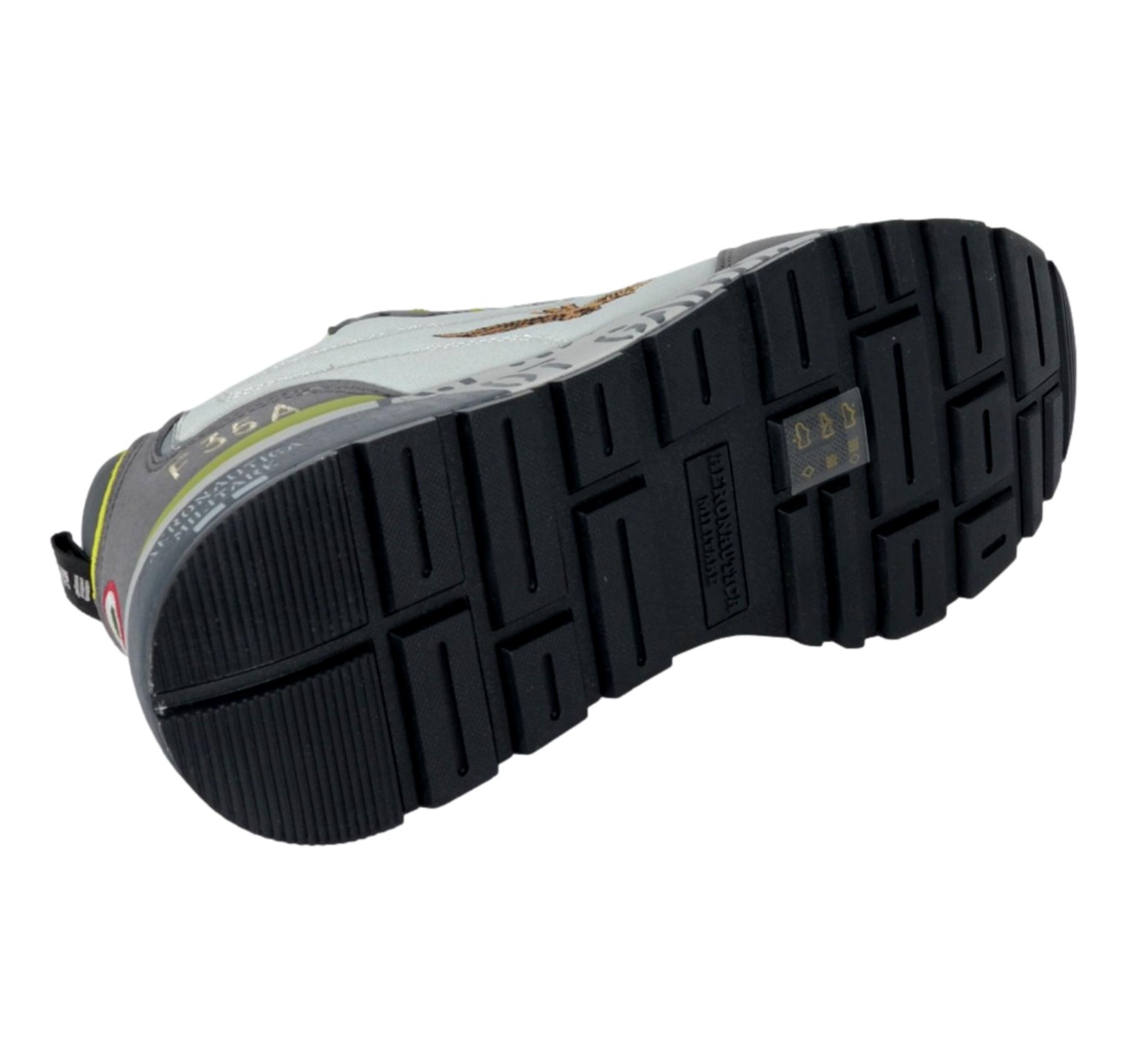 AERONAUTICA MILITARE Sneakers Uomo Pilot SC0276 94038 Grigio Fluo