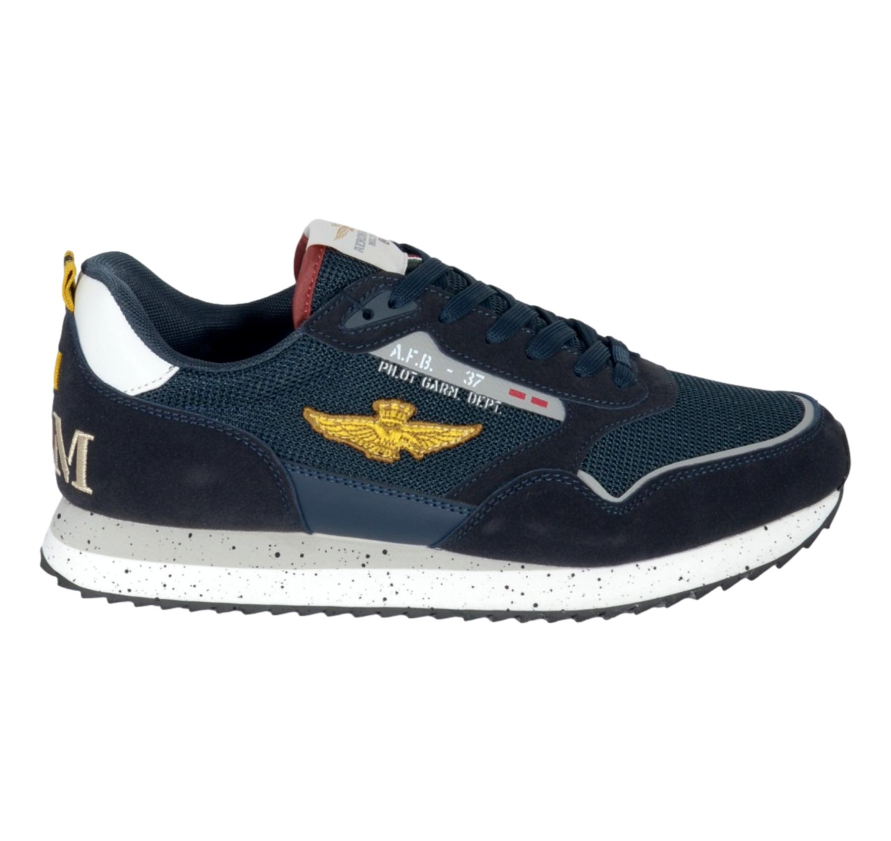AERONAUTICA MILITARE Sneakers Uomo 261SC0288UCT03545 Colore Blu 08184