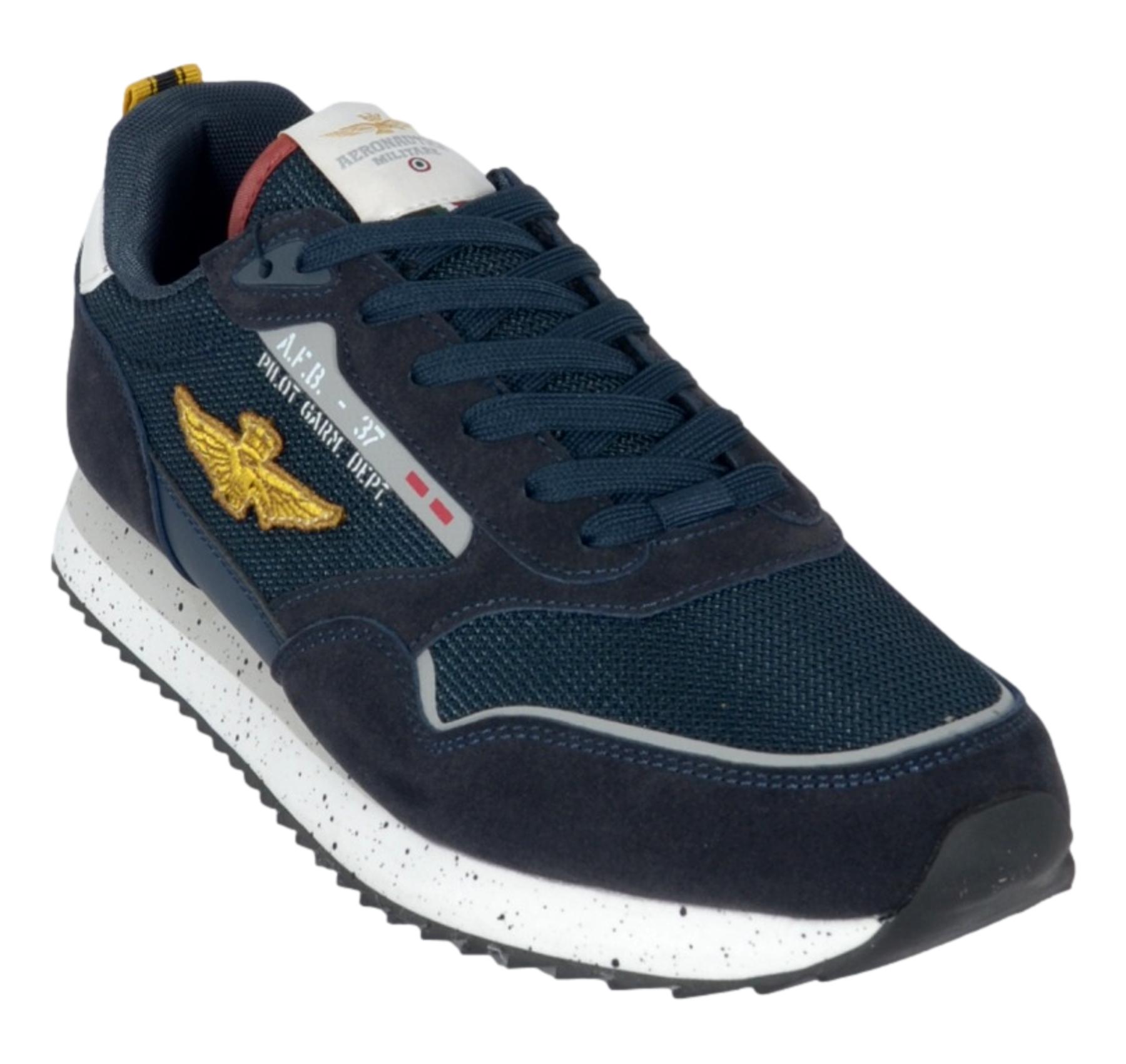 AERONAUTICA MILITARE Sneakers Uomo 261SC0288UCT03545 Colore Blu 08184