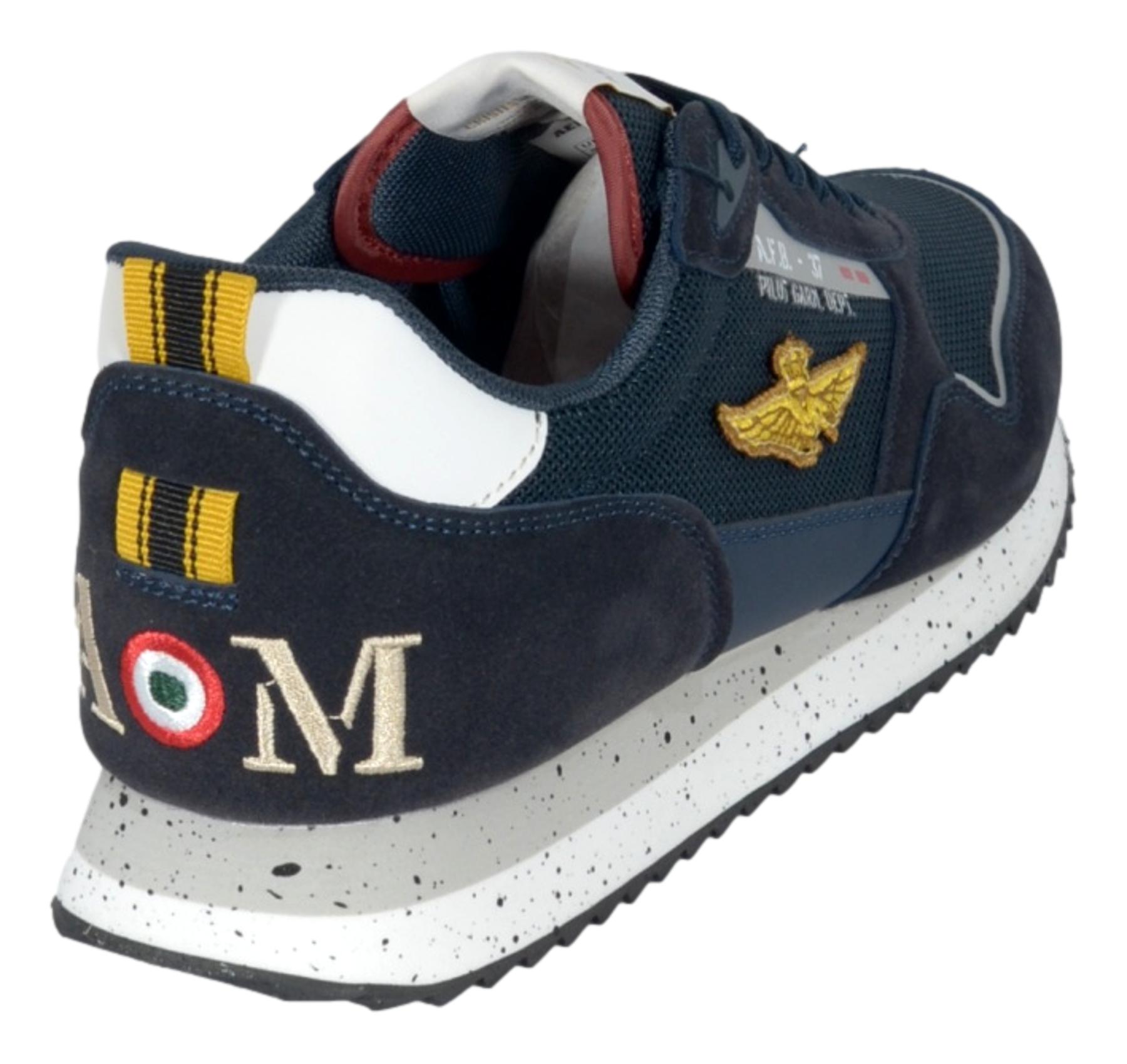 AERONAUTICA MILITARE Sneakers Uomo 261SC0288UCT03545 Colore Blu 08184