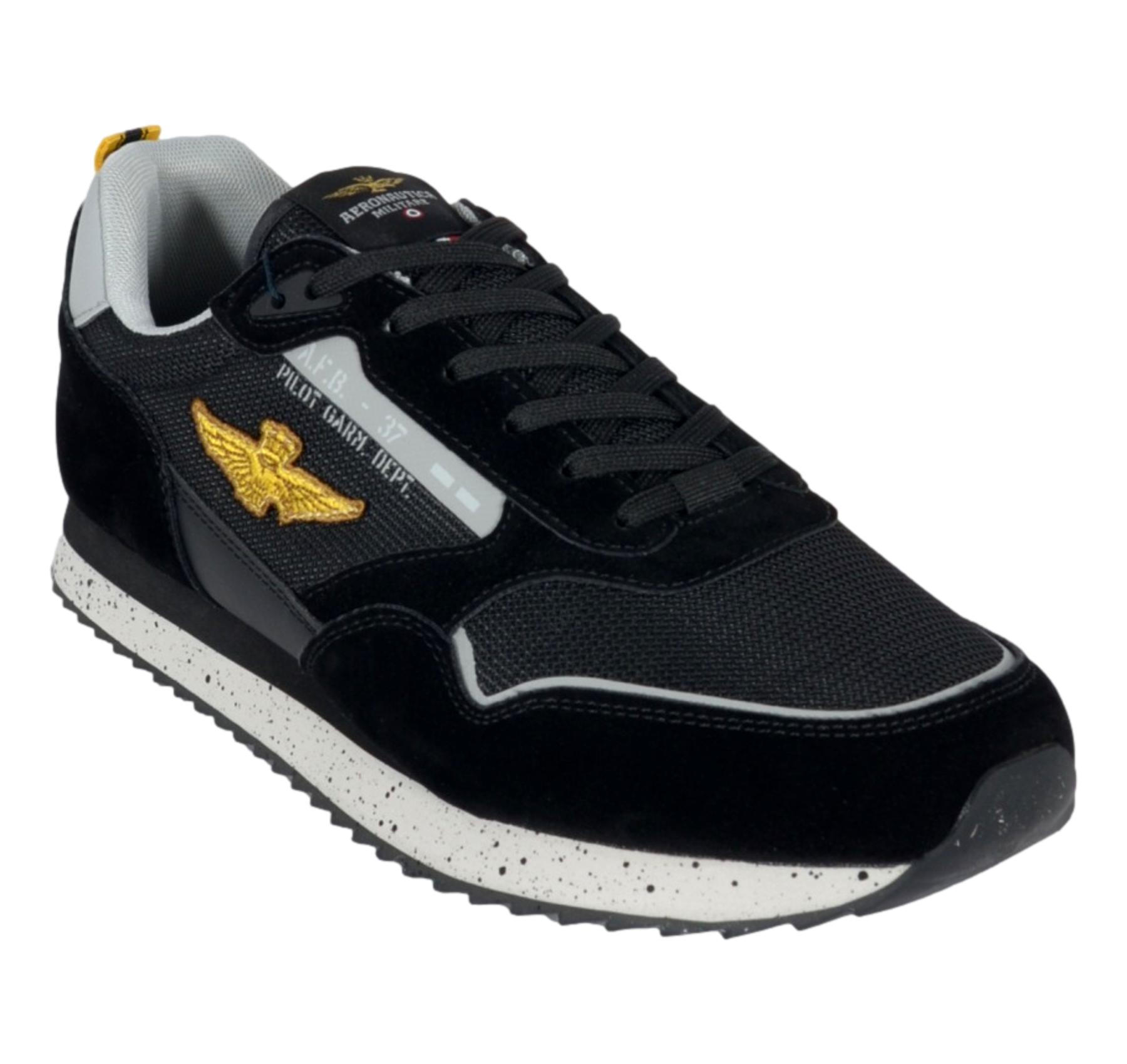 AERONAUTICA MILITARE Sneakers Uomo SC0288UCT03545 Colore Nero 34300