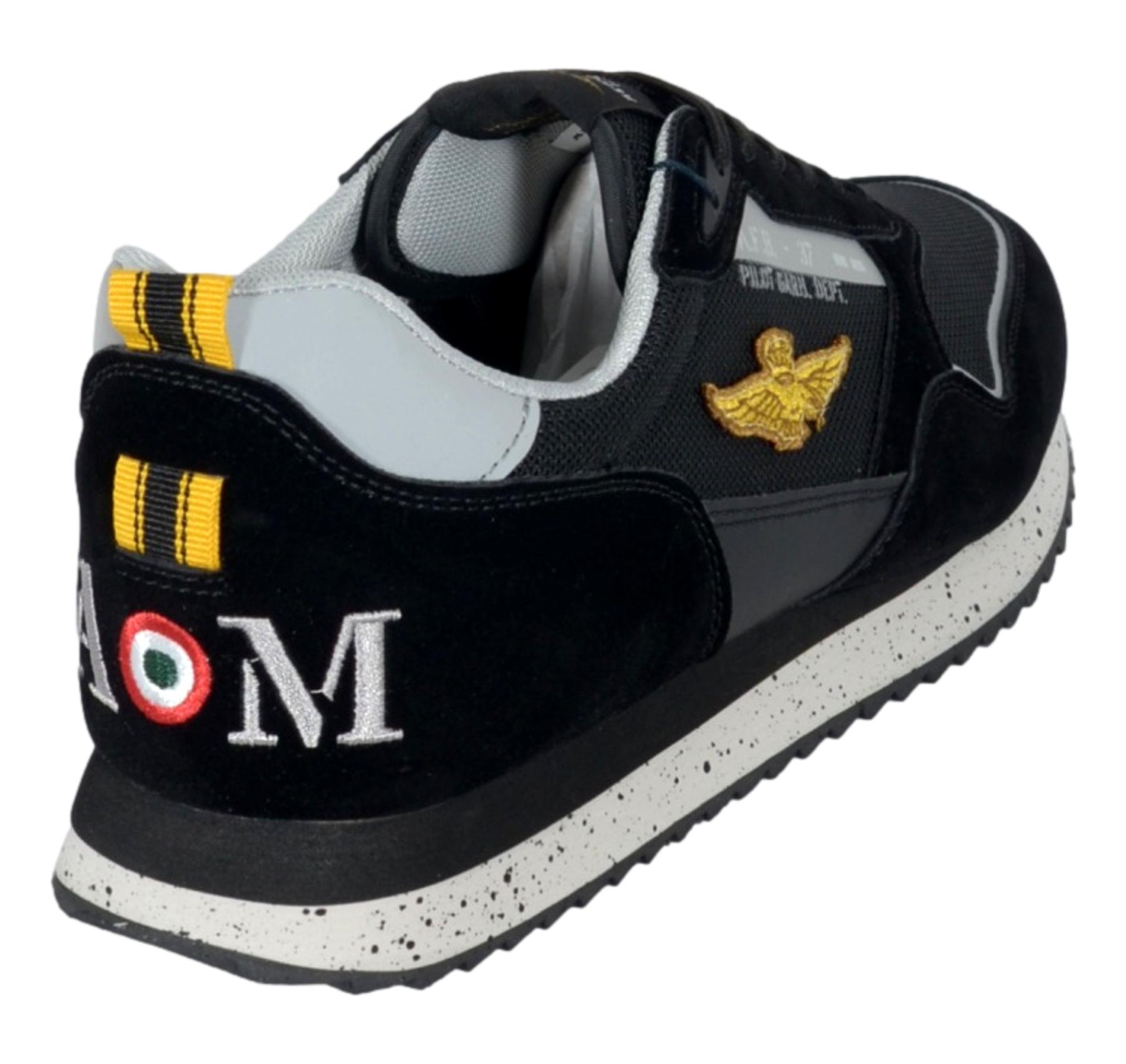 AERONAUTICA MILITARE Sneakers Uomo SC0288UCT03545 Colore Nero 34300