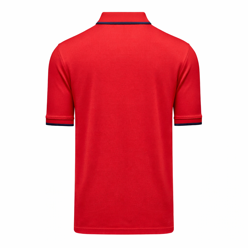 AERONAUTICA MILITARE Polo Uomo In Piqué Di Cotone 261PO1308UP00082 Colore Rosso